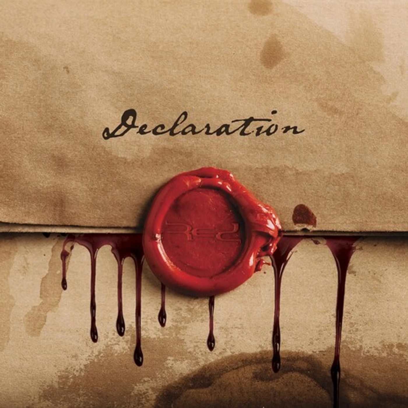 Red Declaration Vinyl Record