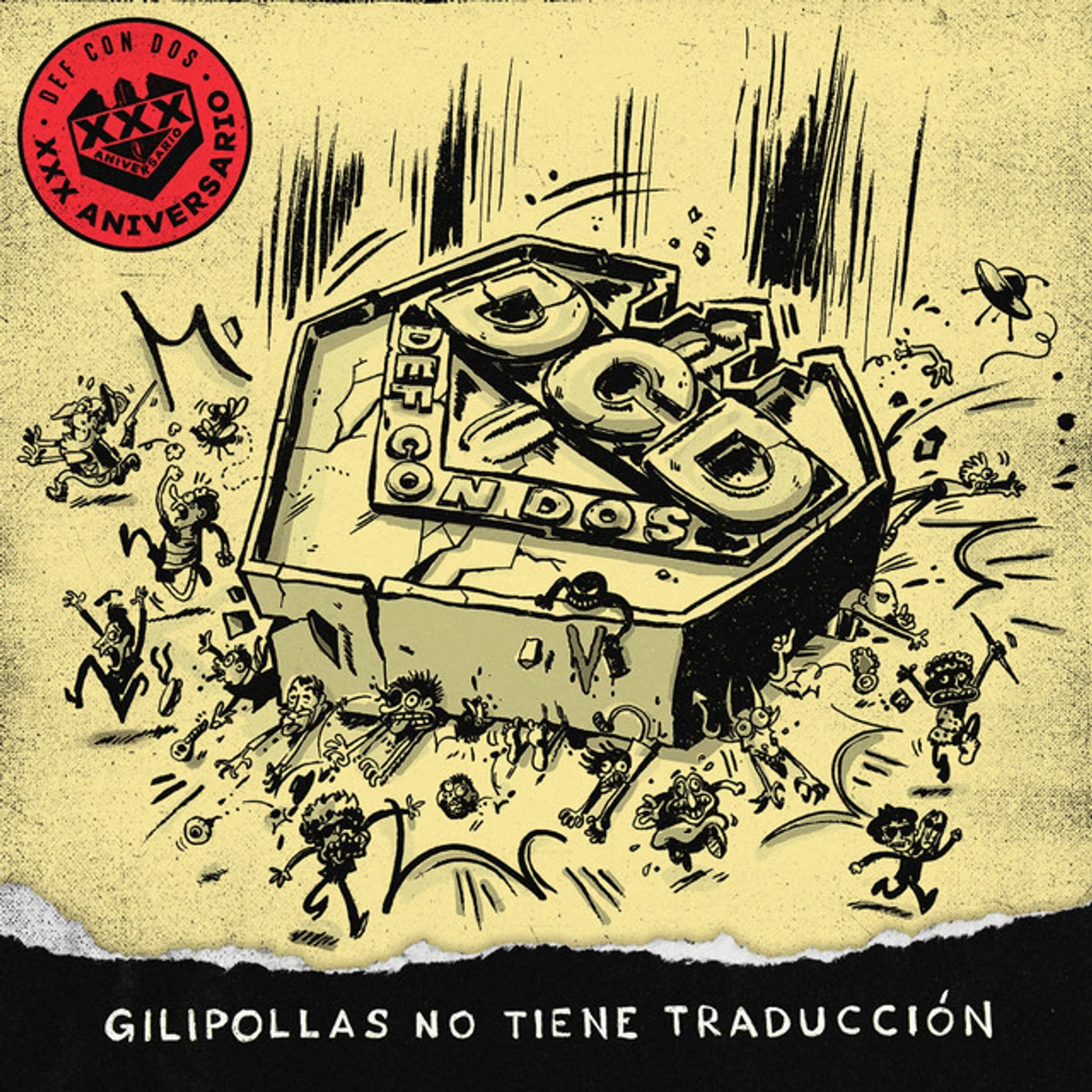 Def Con Dos GILIPOLLAS NO TIENE TRADUCCION CD