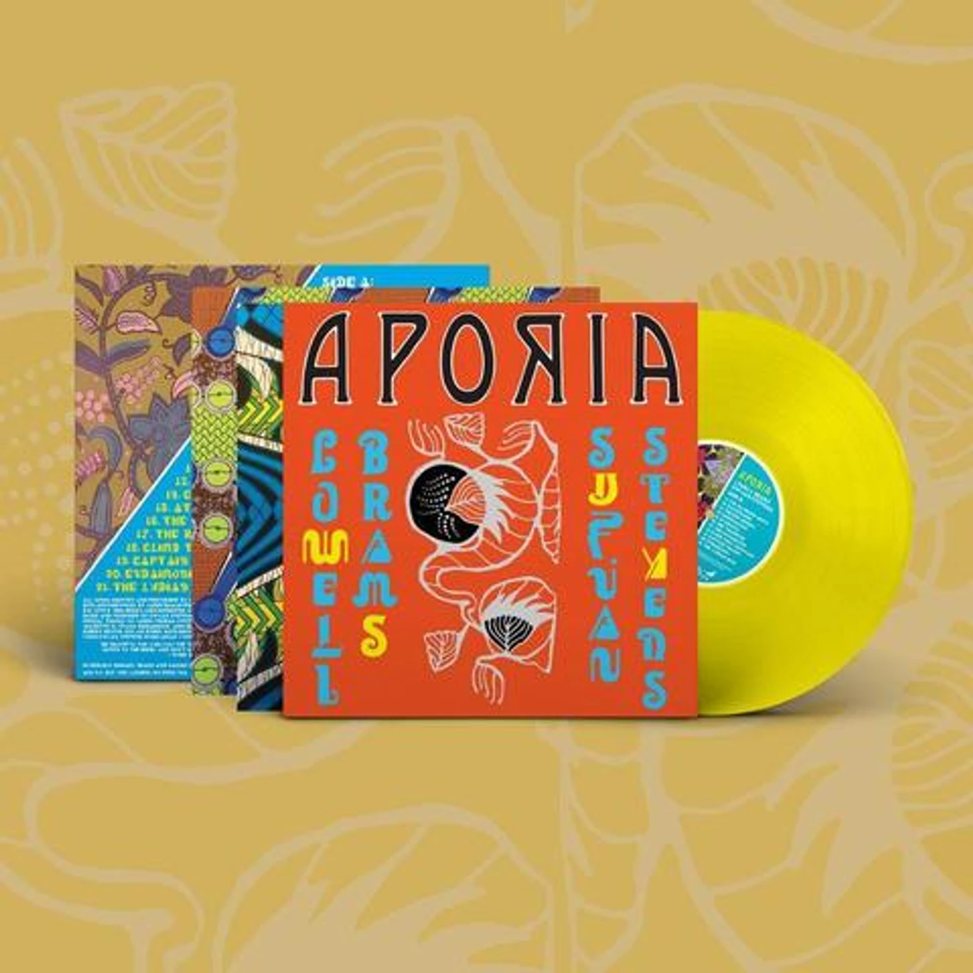 Sufjan Stevens APORIA (COLOR VINYL) Vinyl Record