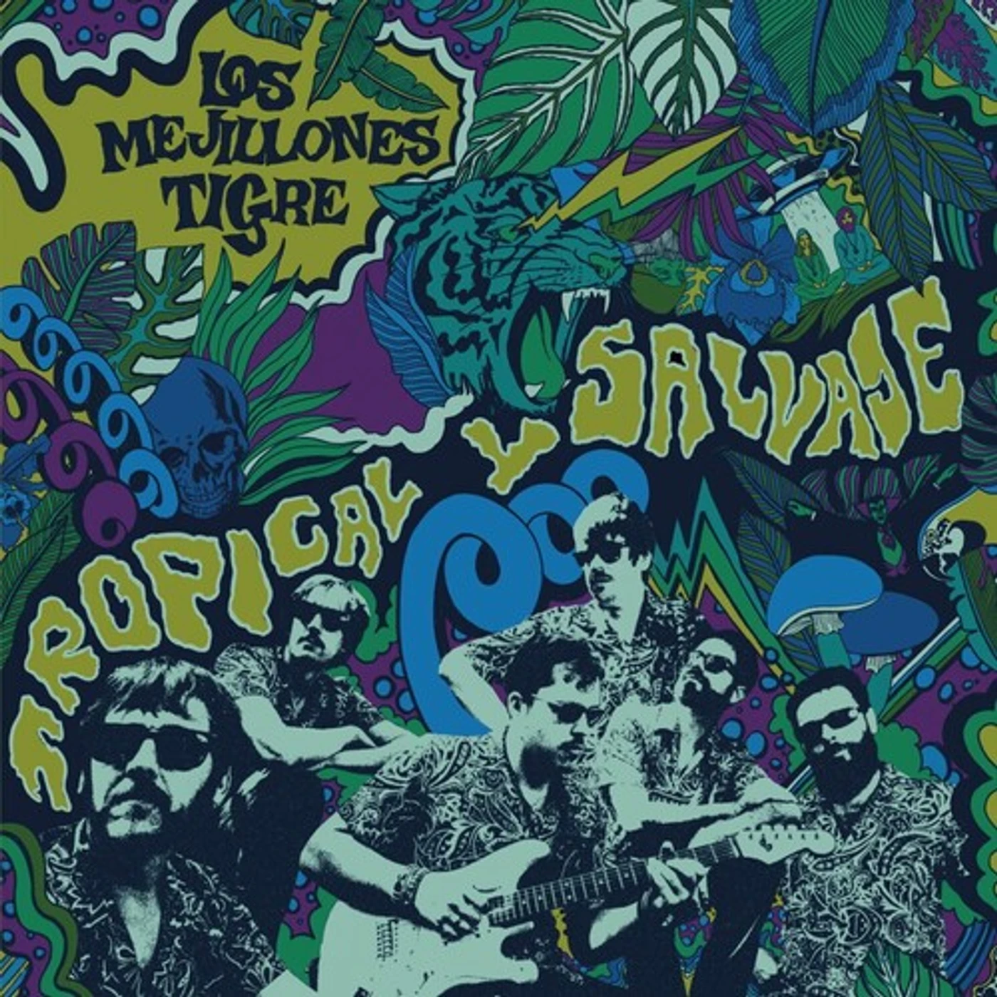Los Mejillones Tigre Tropical y Salvaje Vinyl Record
