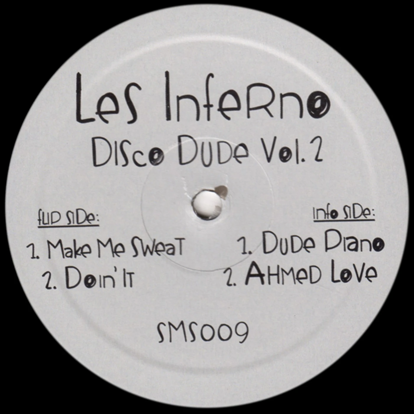 Les Inferno DISCO DUDE VOL 2 Vinyl Record