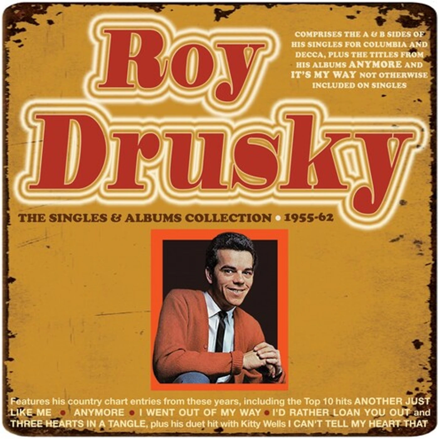 Roy Drusky SINGLES & ALBUMS COLLECTION 1955-62 CD