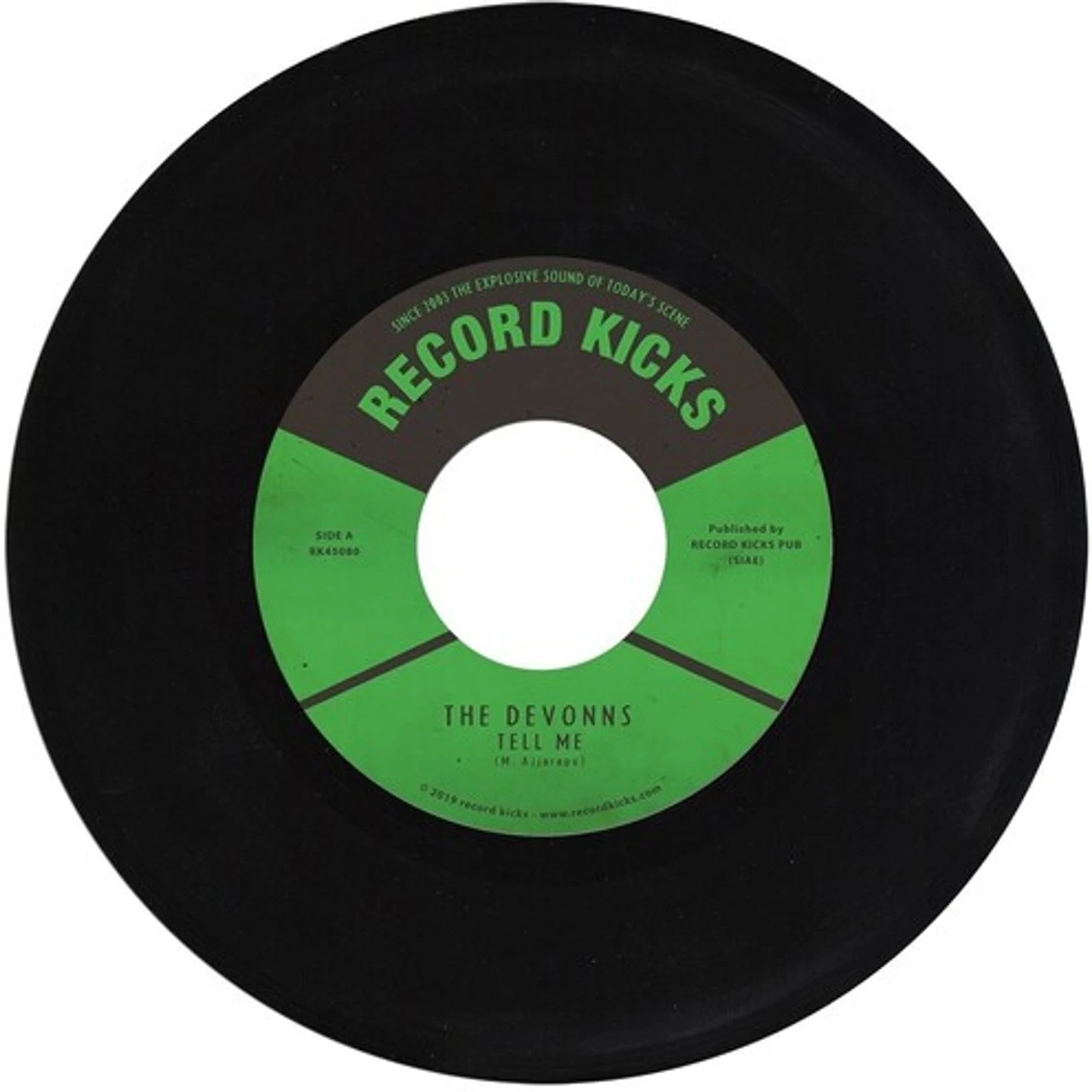 The Devonns TELL ME / TELL ME (INSTRUMENTAL) Vinyl Record