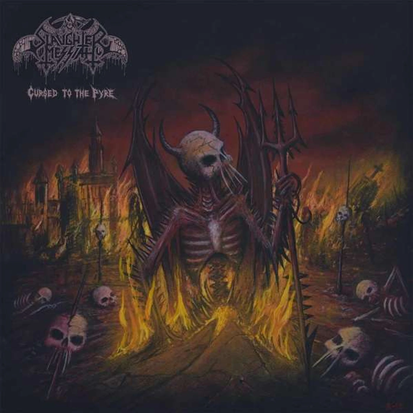 Slaughter Messiah Cursed to the Pyre Vinyl Record