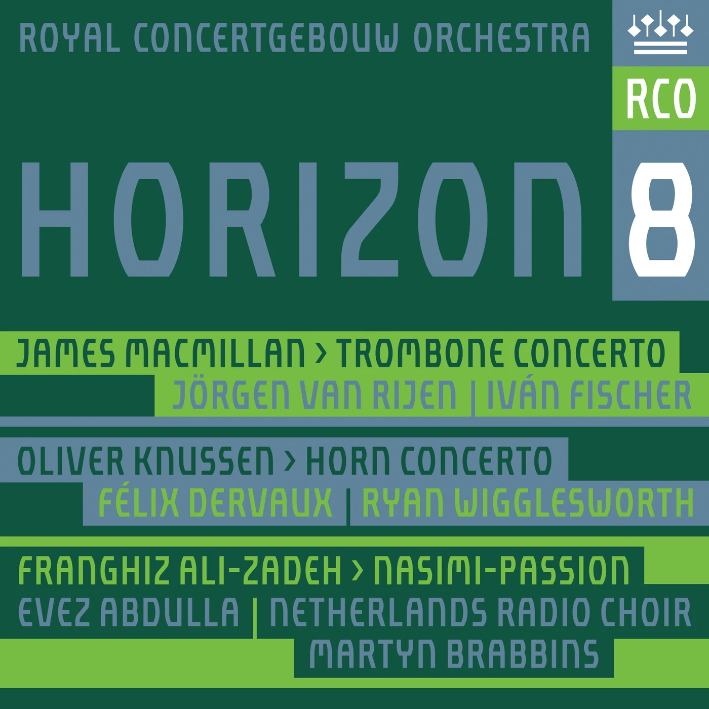 Royal Concertgebouw Orchestra HORIZON 8 Super Audio CD