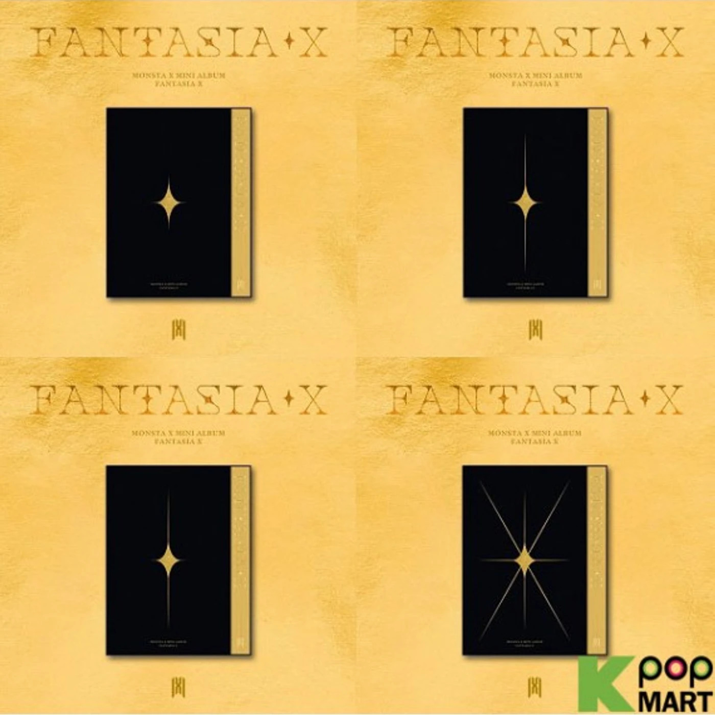 MONSTA X FANTASIA X (RANDOM COVER) CD