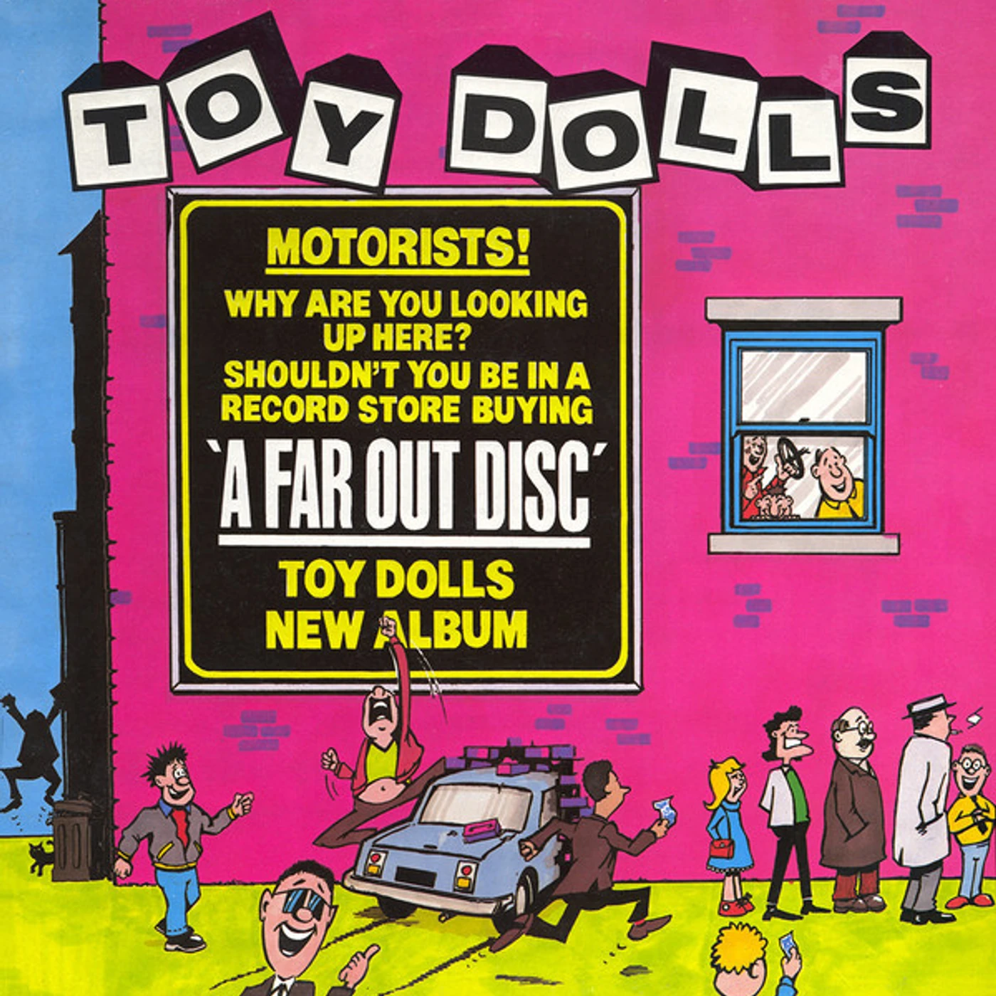 The Toy Dolls A Far Out Disc Vinyl Record