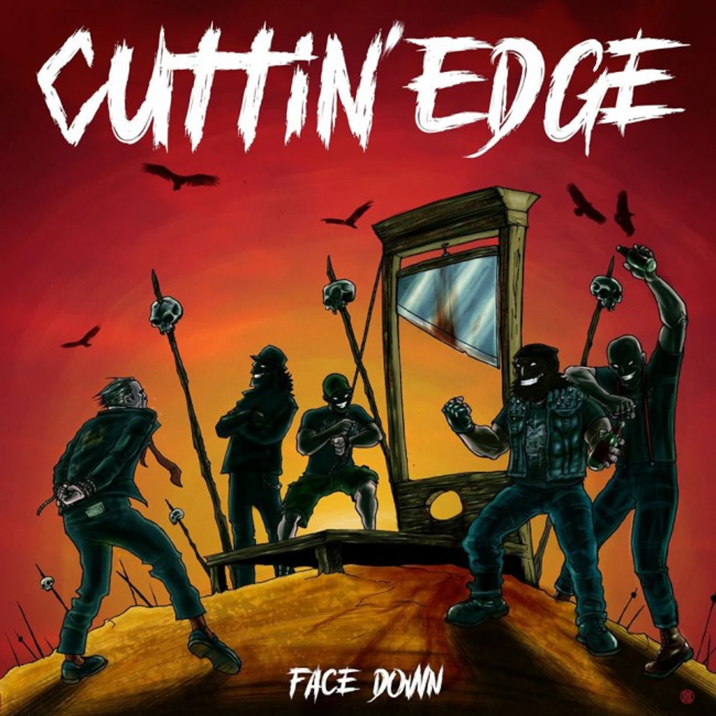 Cuttin' Edge Face Down Vinyl Record