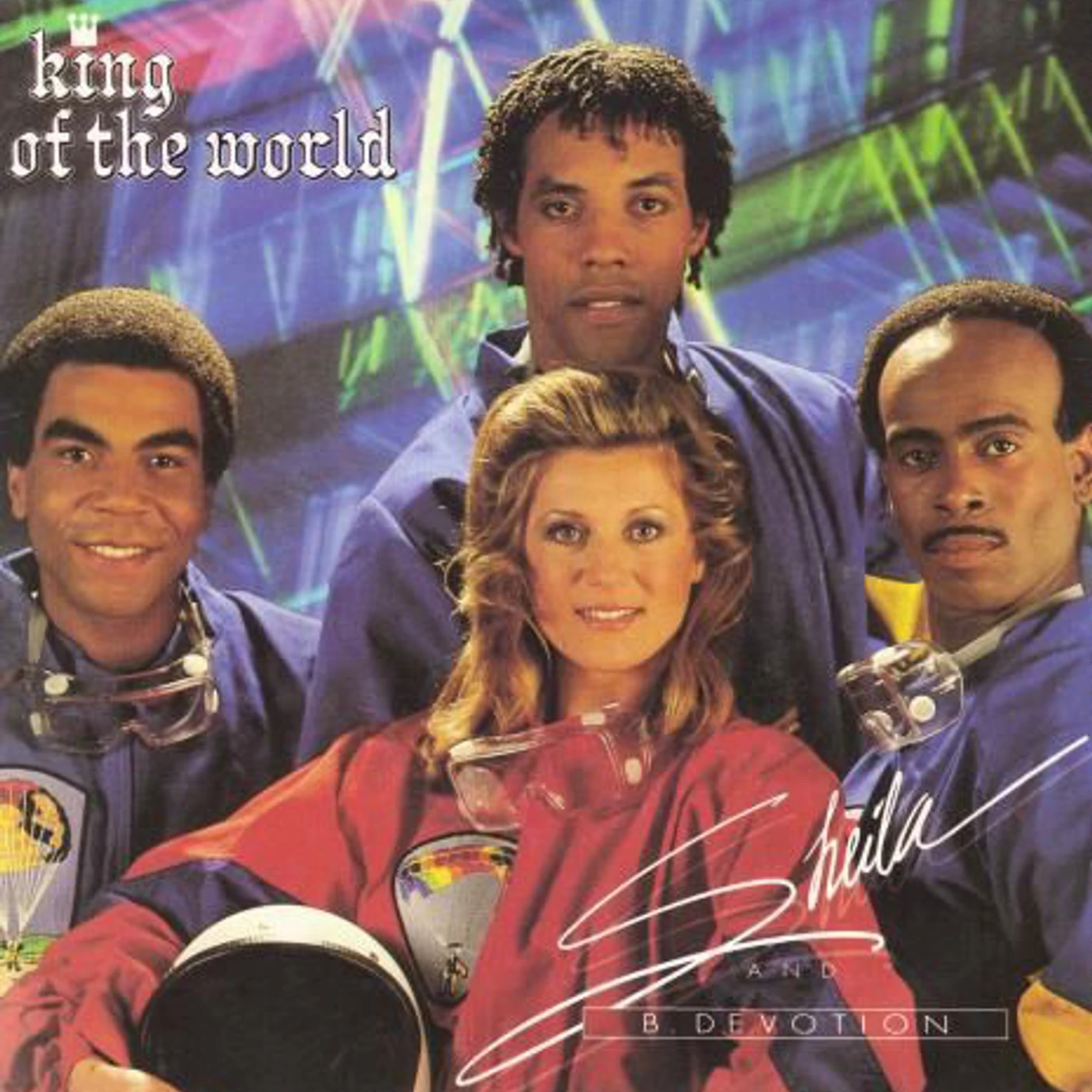 Sheila & B. Devotion KING OF THE WORLD Vinyl Record
