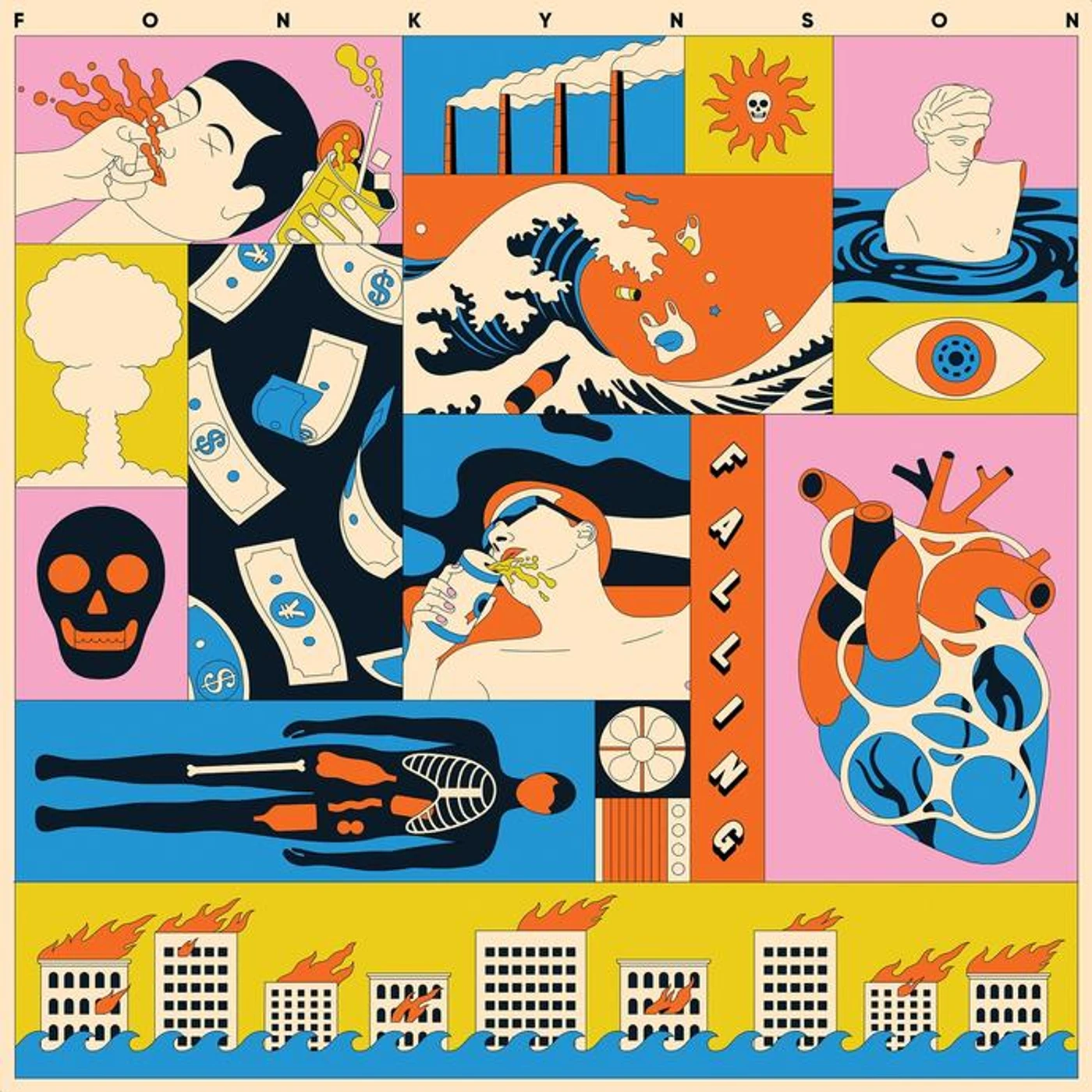 Fonkynson Falling Vinyl Record