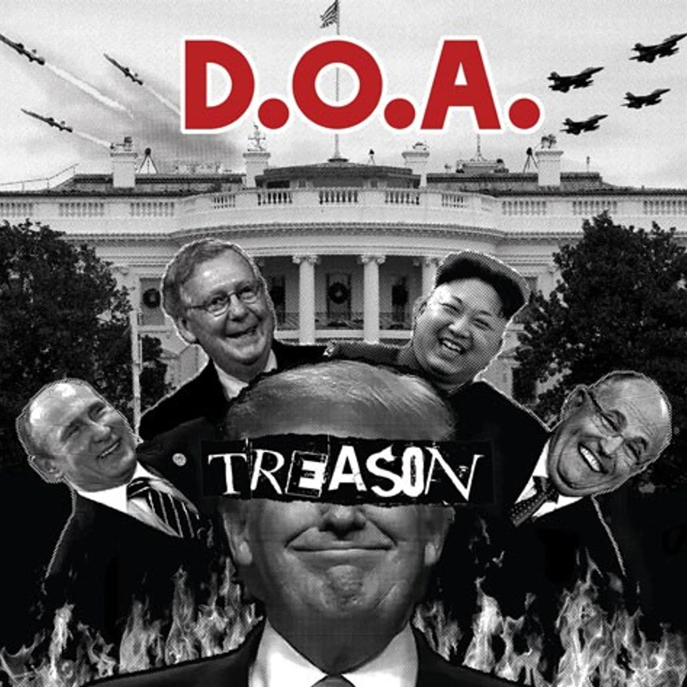 D.O.A. TREASON Vinyl Record