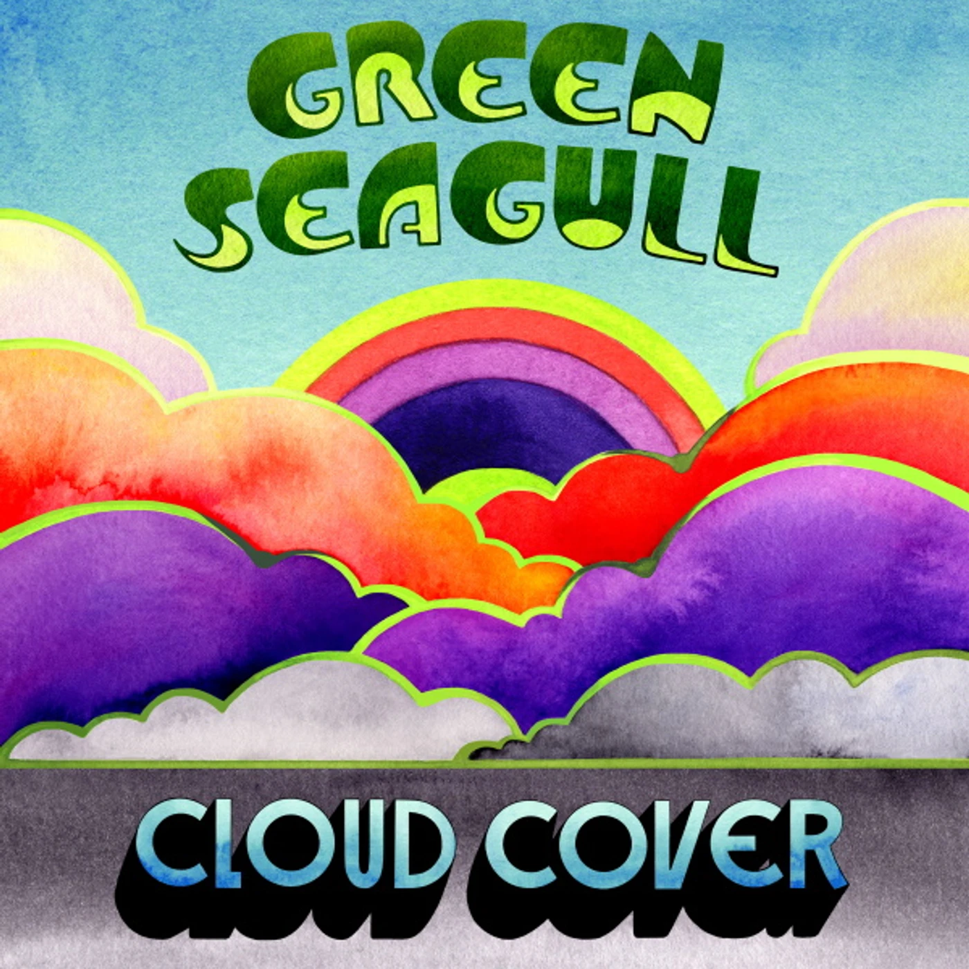 Green Seagull Cloud Cover Vinyl Record