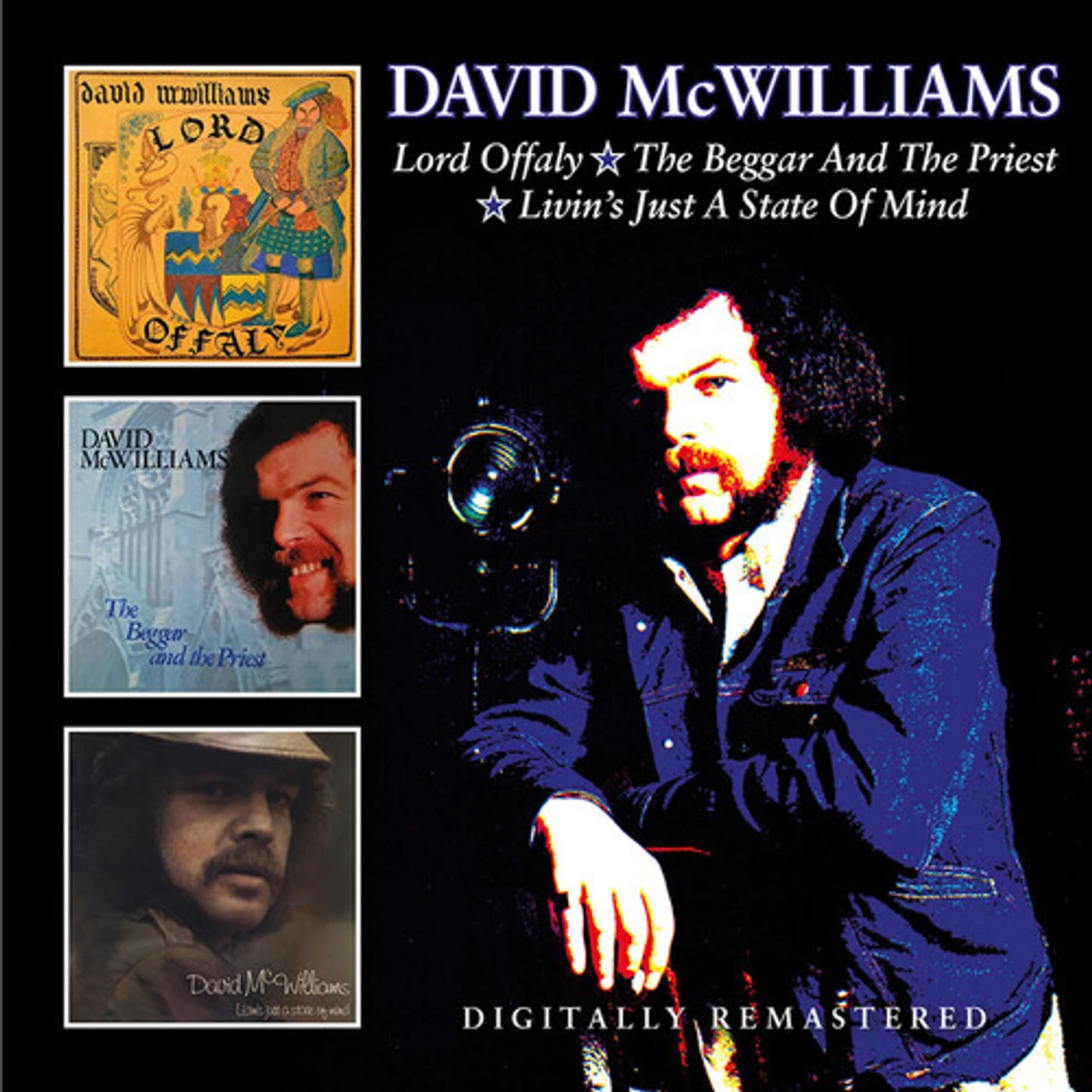 David McWilliams LORD OFFALY / BEGGAR & THE PRIEST / LIVIN'S JUST A CD