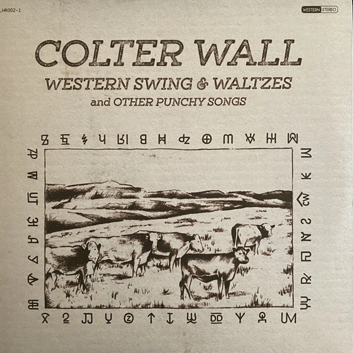 Colter Wall Western Swing & Waltzes and Other Punchy Songs Vinyl Record