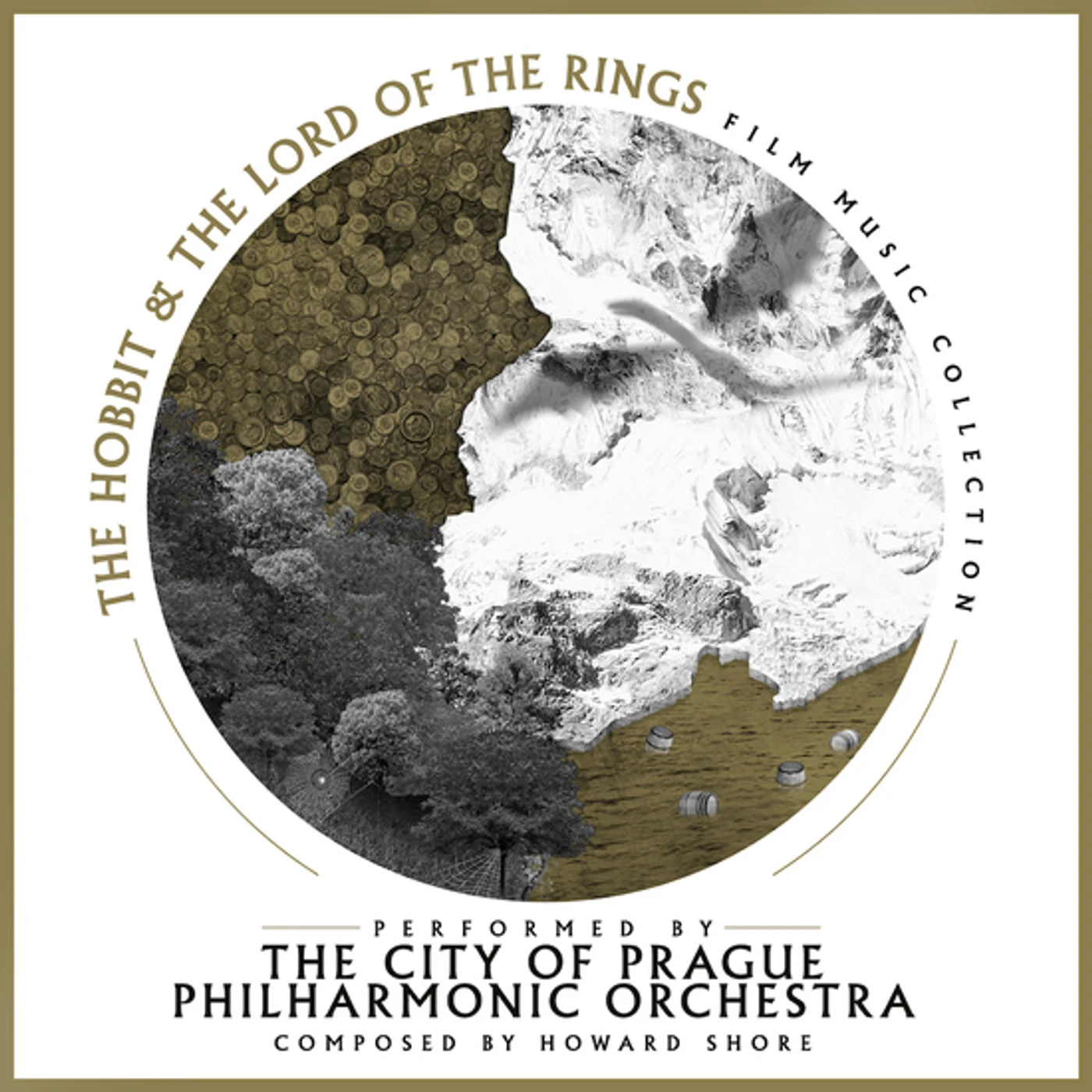 The City of Prague Philharmonic Orchestra HOBBIT & THE LORD OF THE RINGS Vinyl Record