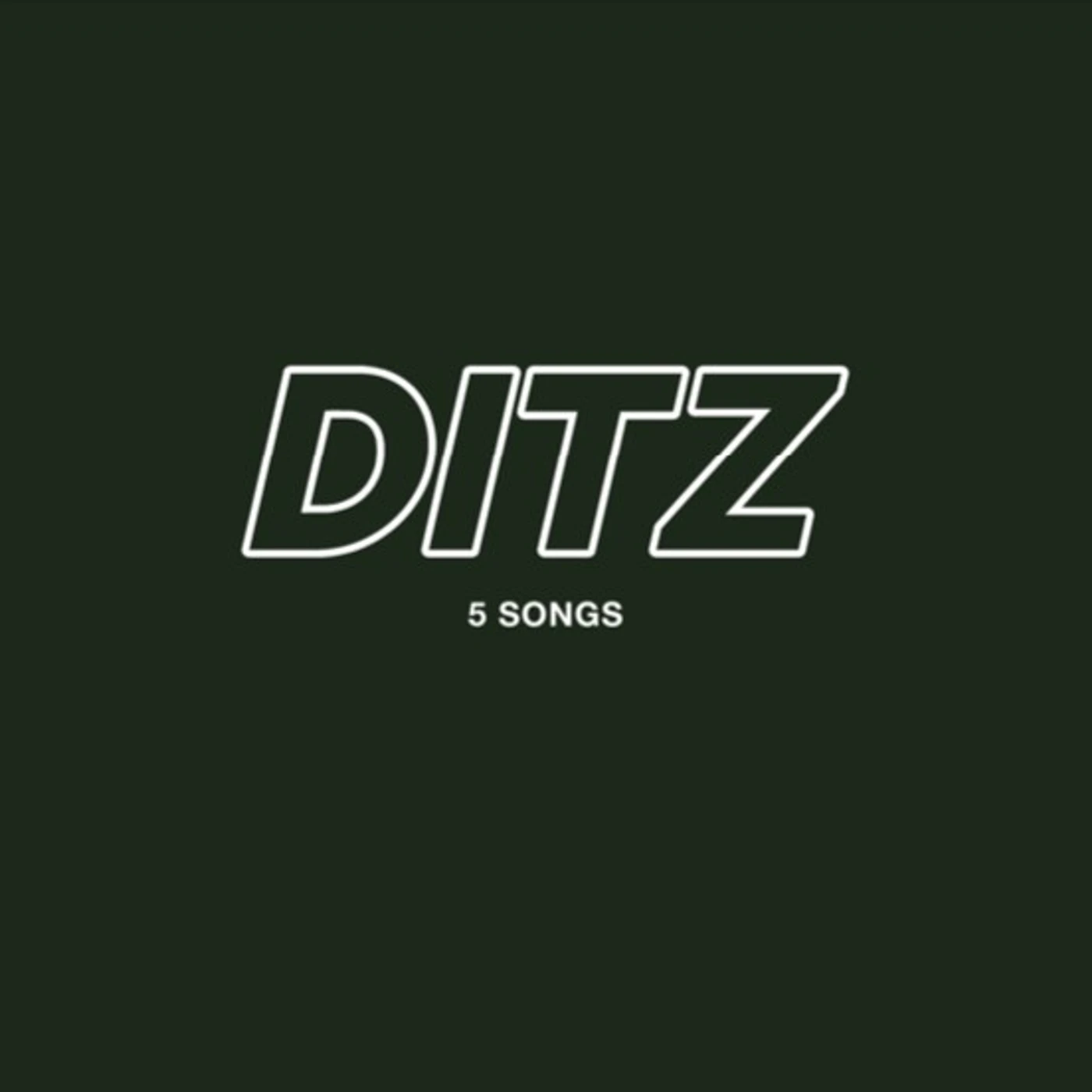 DITZ 5 Songs Vinyl Record