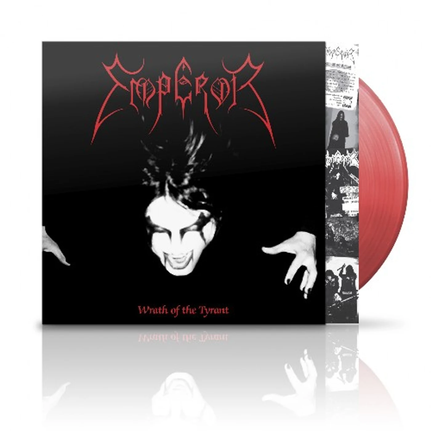 Emperor WRATH OF THE TYRANT (CLEAR/RED/BLACK SPLATTER VINYL) Vinyl Record