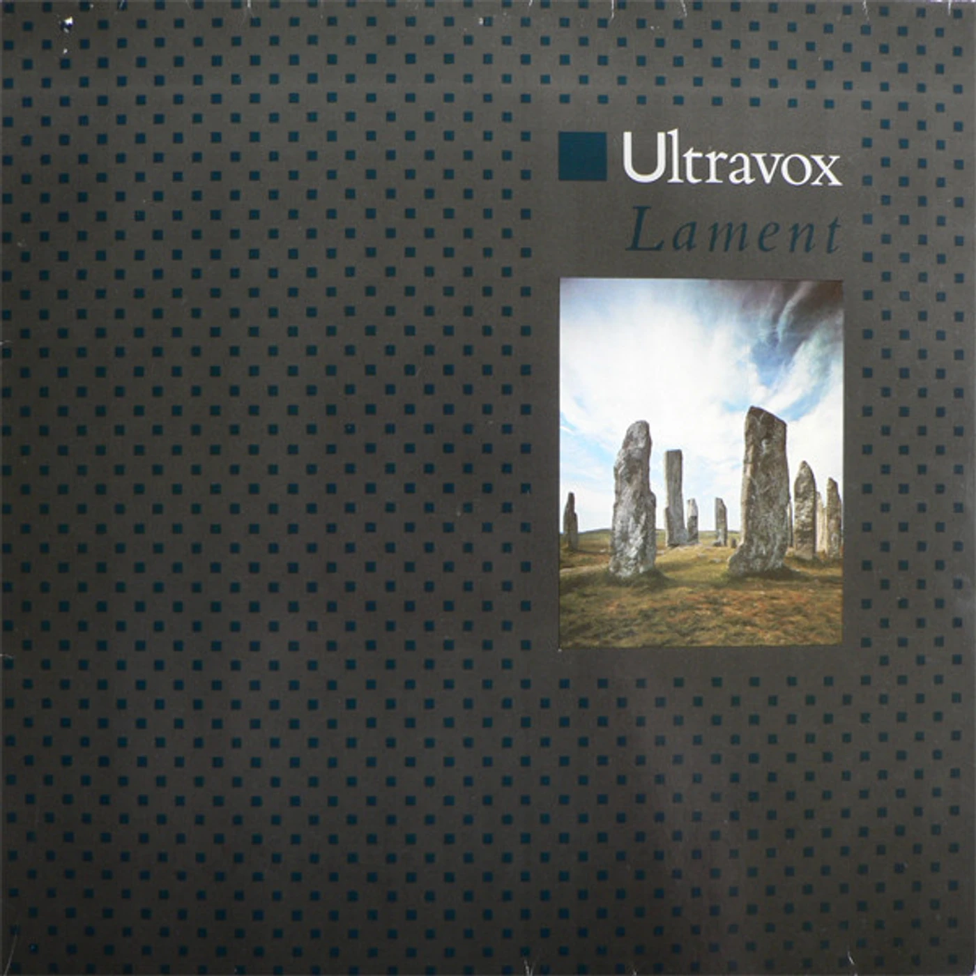 Ultravox Lament Vinyl Record