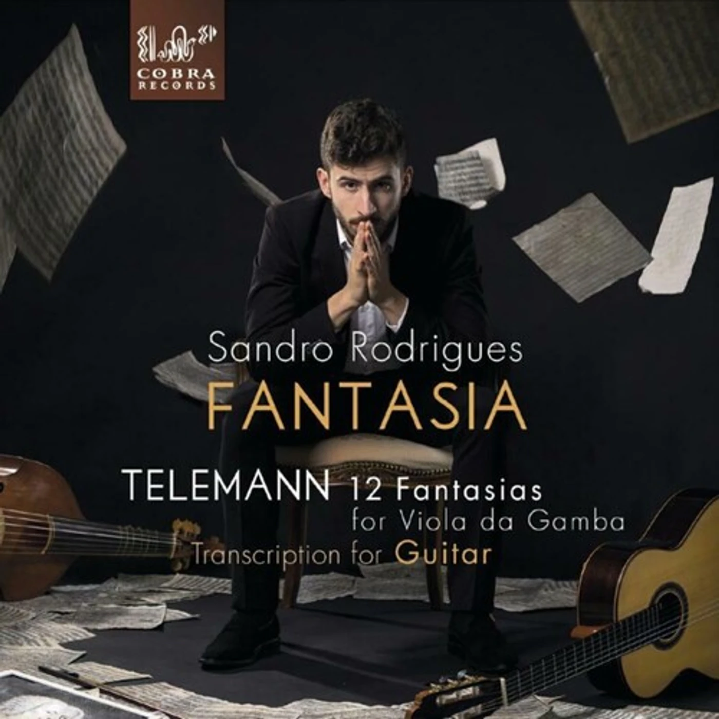Sandro Rodrigues FANTASIA: TELEMANN: 12 FANTASIAS FOR VIOLA DA CD
