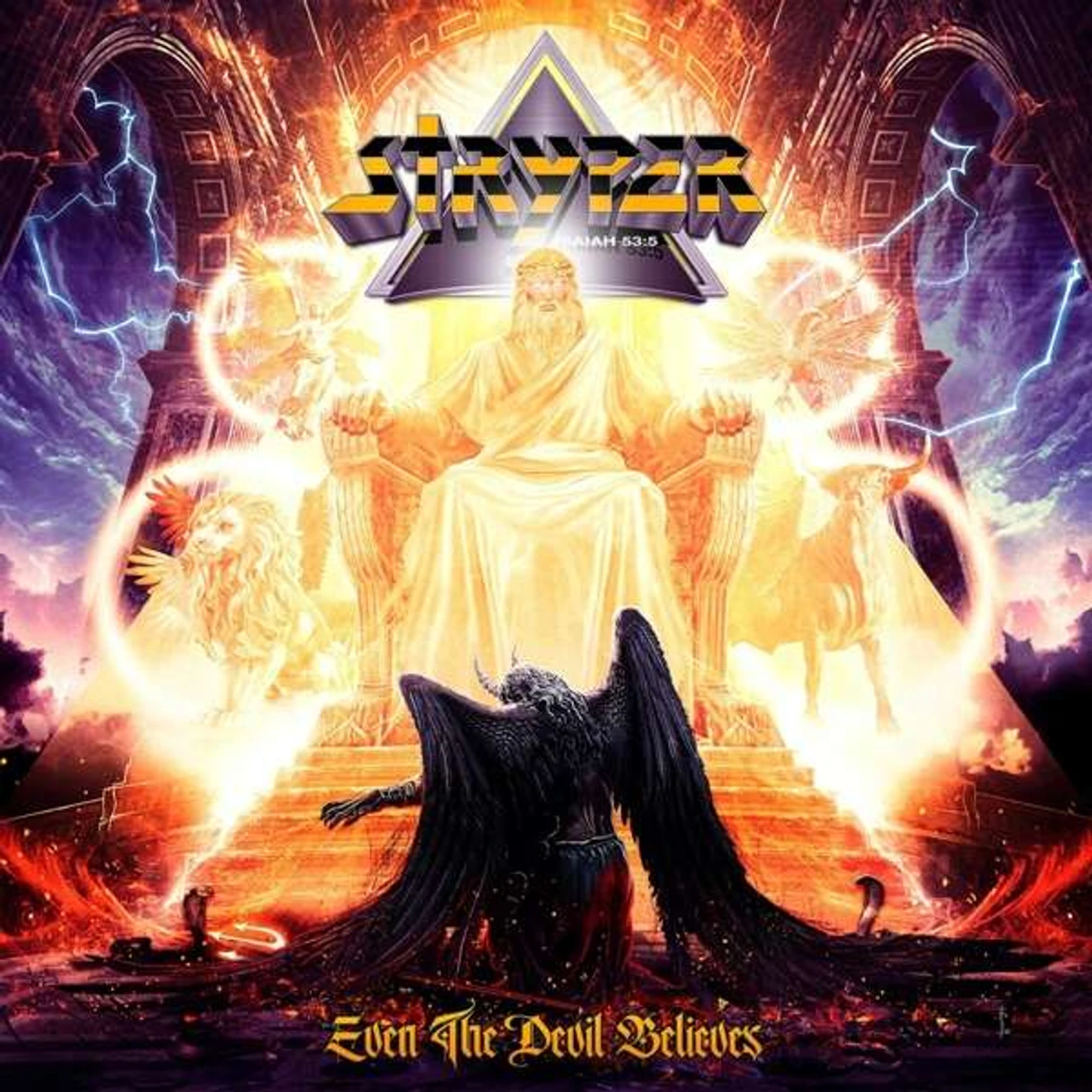 Stryper EVEN THE DEVIL BELIEVES Vinyl Record