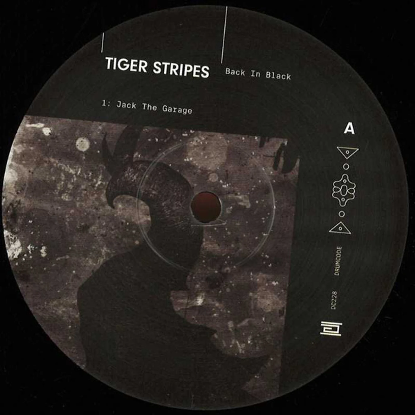 Tiger Stripes Back in Black Vinyl Record