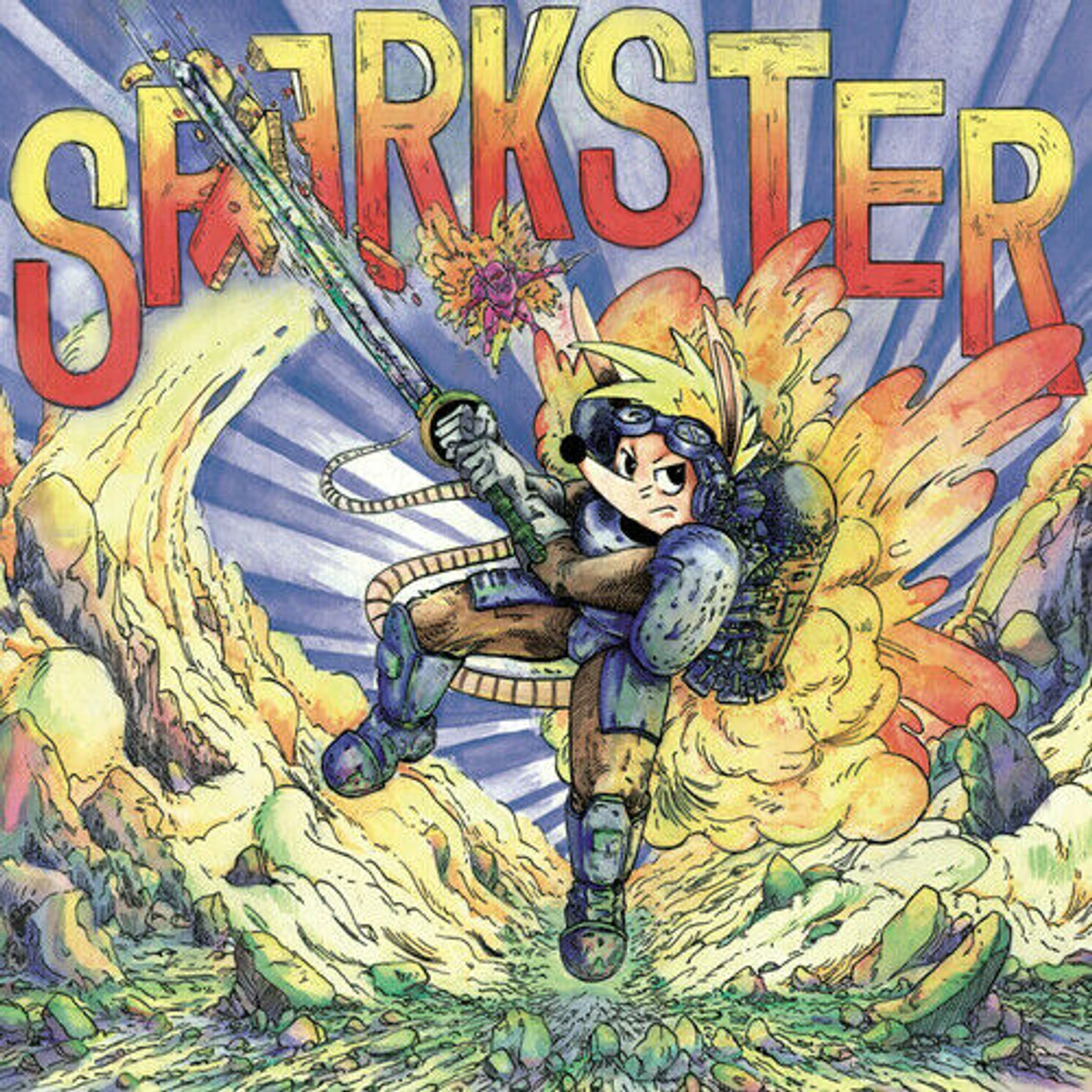 Konami Kukeiha Club SPARKSTER (CLEAR WAX) Vinyl Record