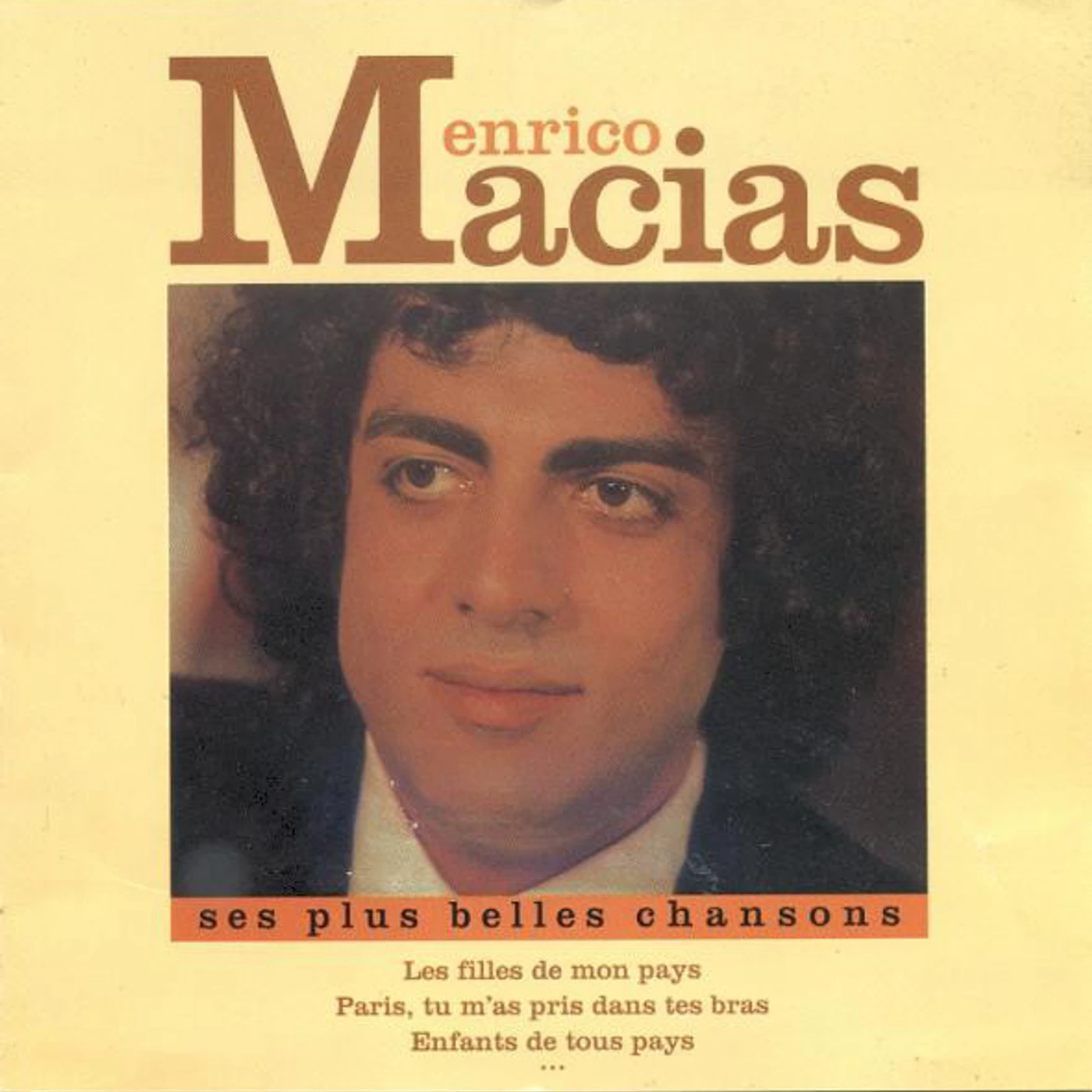 Enrico Macias Ses Plus Belles Chansons Vinyl Record