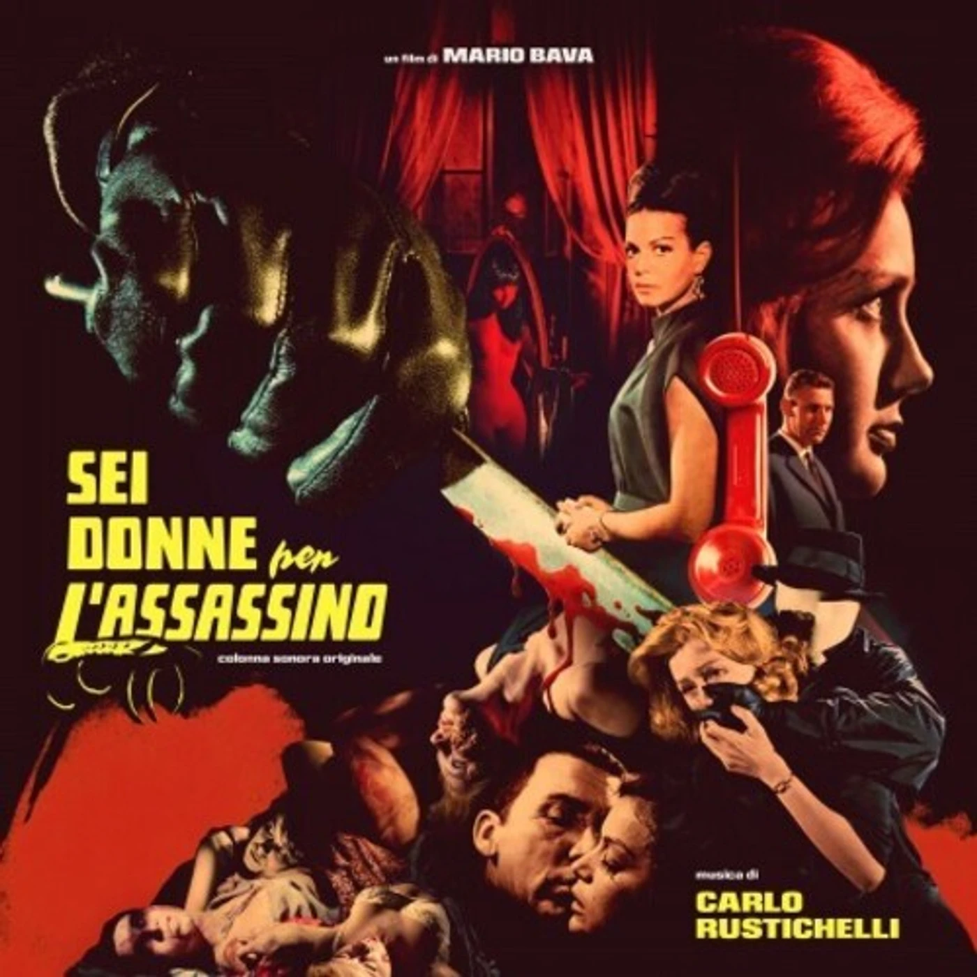 Carlo Rustichelli SEI DONNE PER L'ASSASSINO (AKA BLOOD & BLACK LACE) Vinyl Record