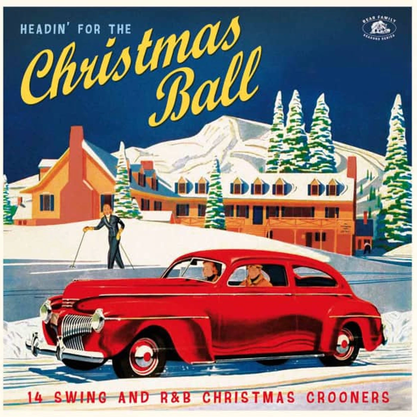 Various Artists  HEADIN FOR THE CHRISTMAS BALL: 14 SWING & R&B CHRISTMAS CROONERS Vinyl Record