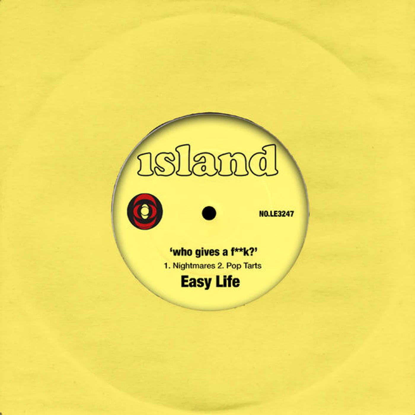 easy life WHO GIVES A F**K Vinyl Record