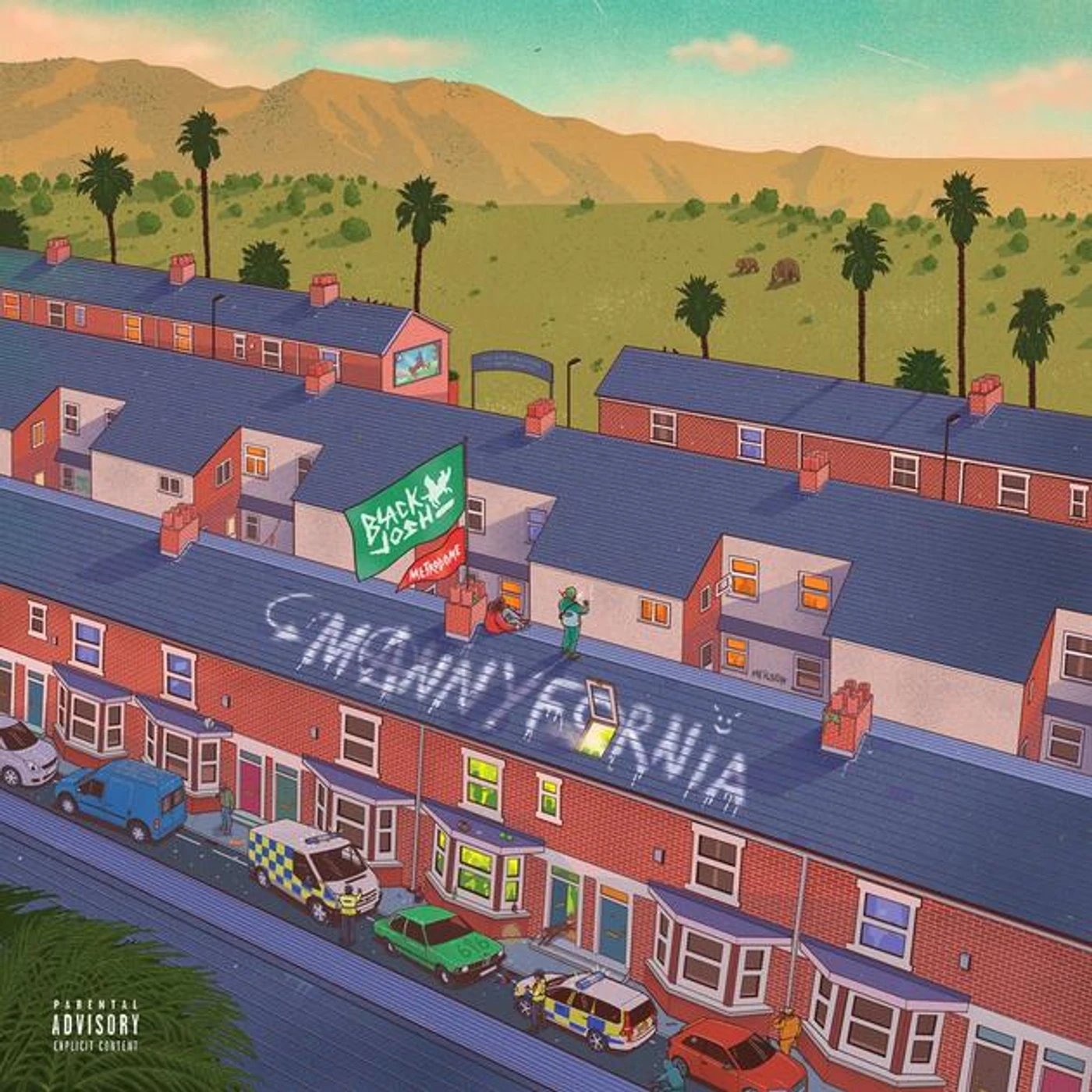 Black Josh MANNYFORNIA Vinyl Record