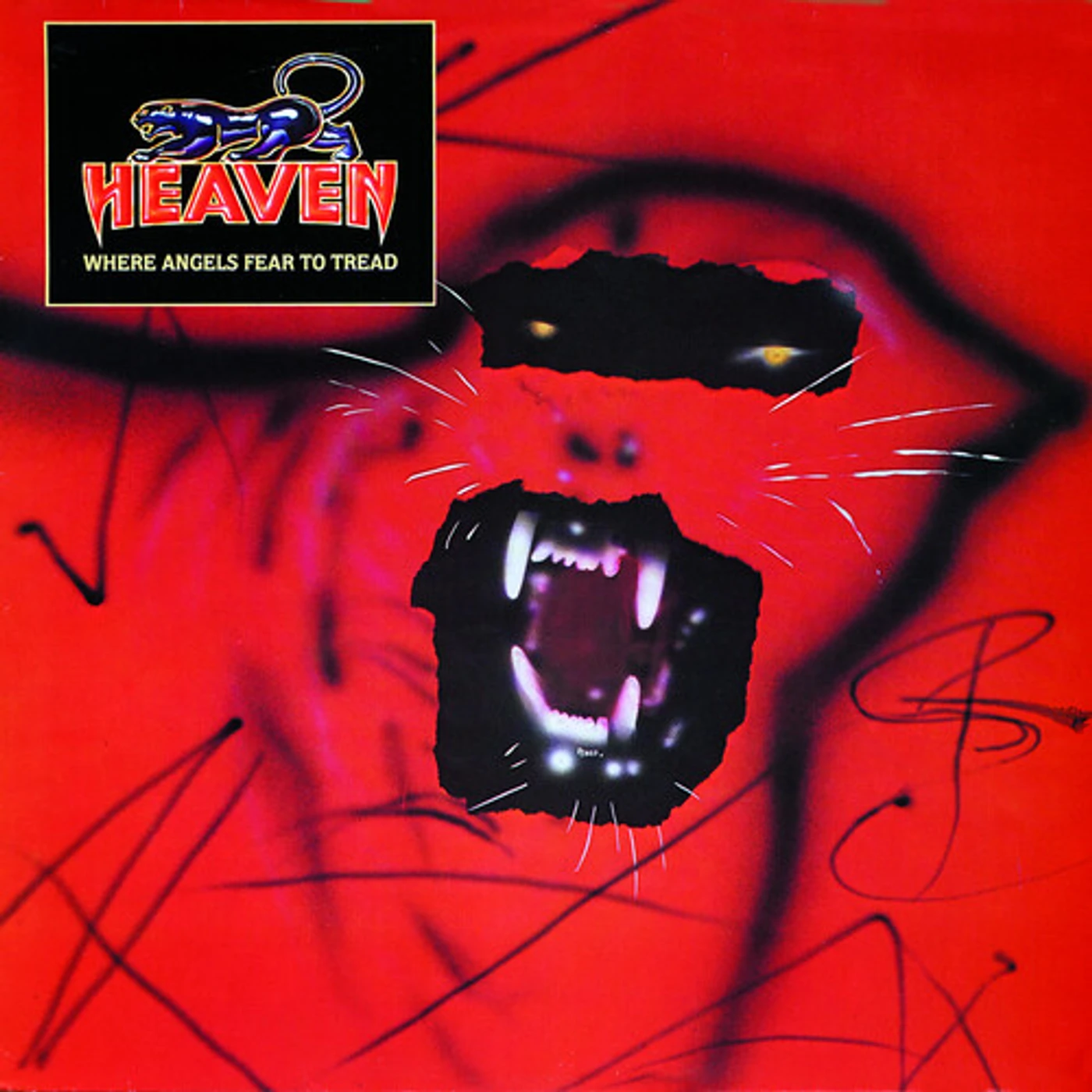 Heaven WHERE ANGELS FEAR TO TREAD CD