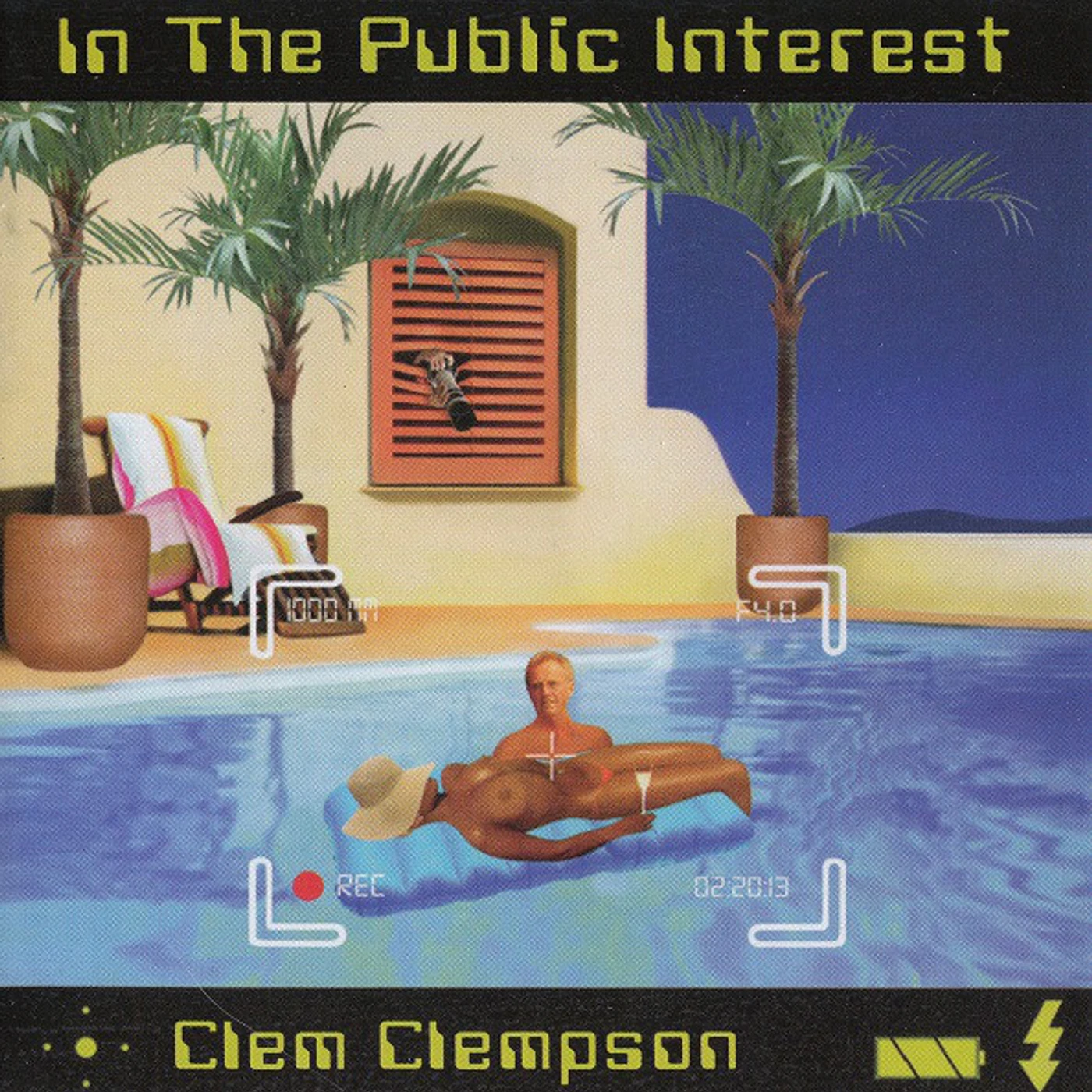 Clem Clempson In the Public Interest Vinyl Record