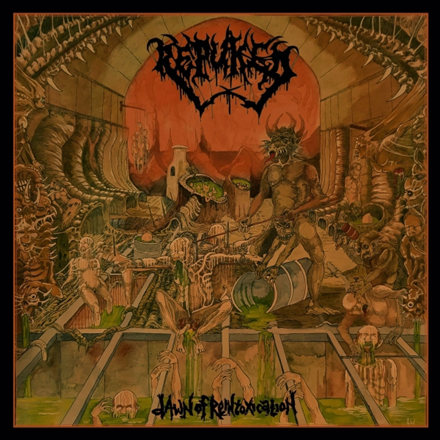Repuked Dawn of Reintoxication Vinyl Record