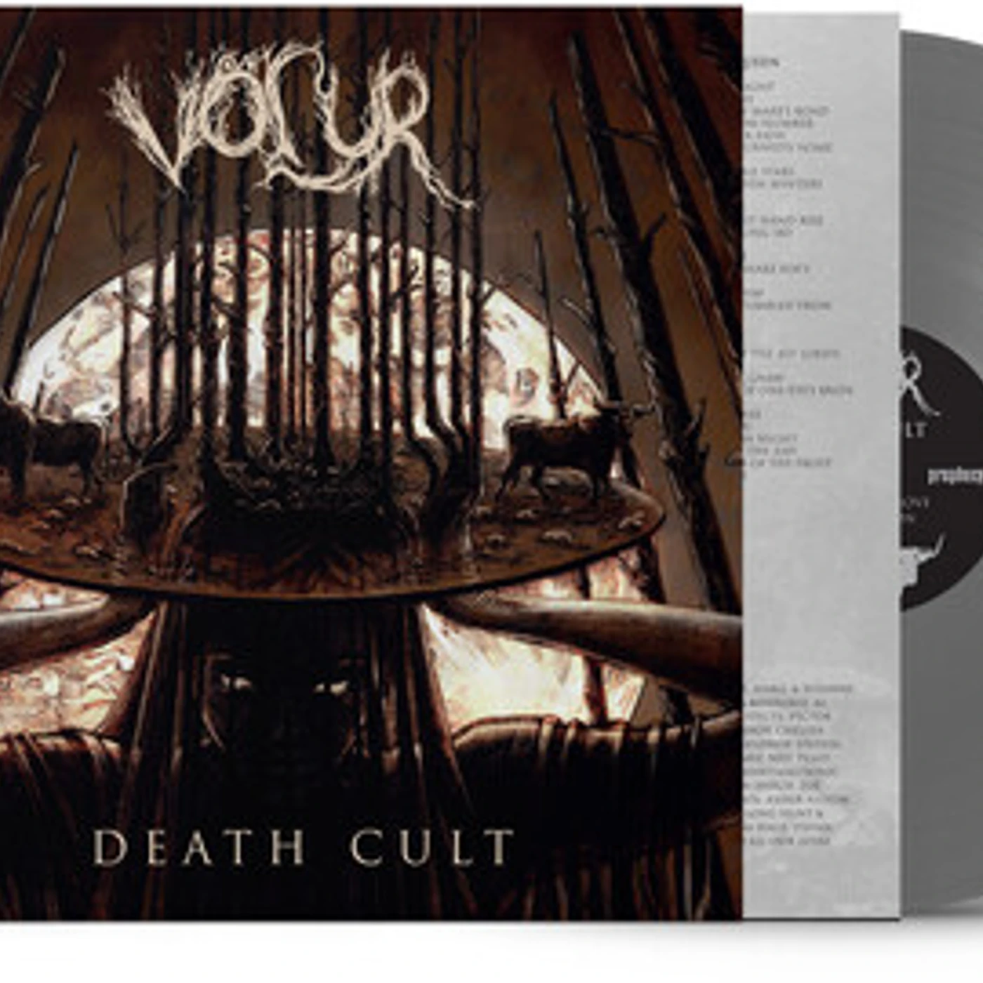 Völur DEATH CULT (SILVER VINYL) Vinyl Record