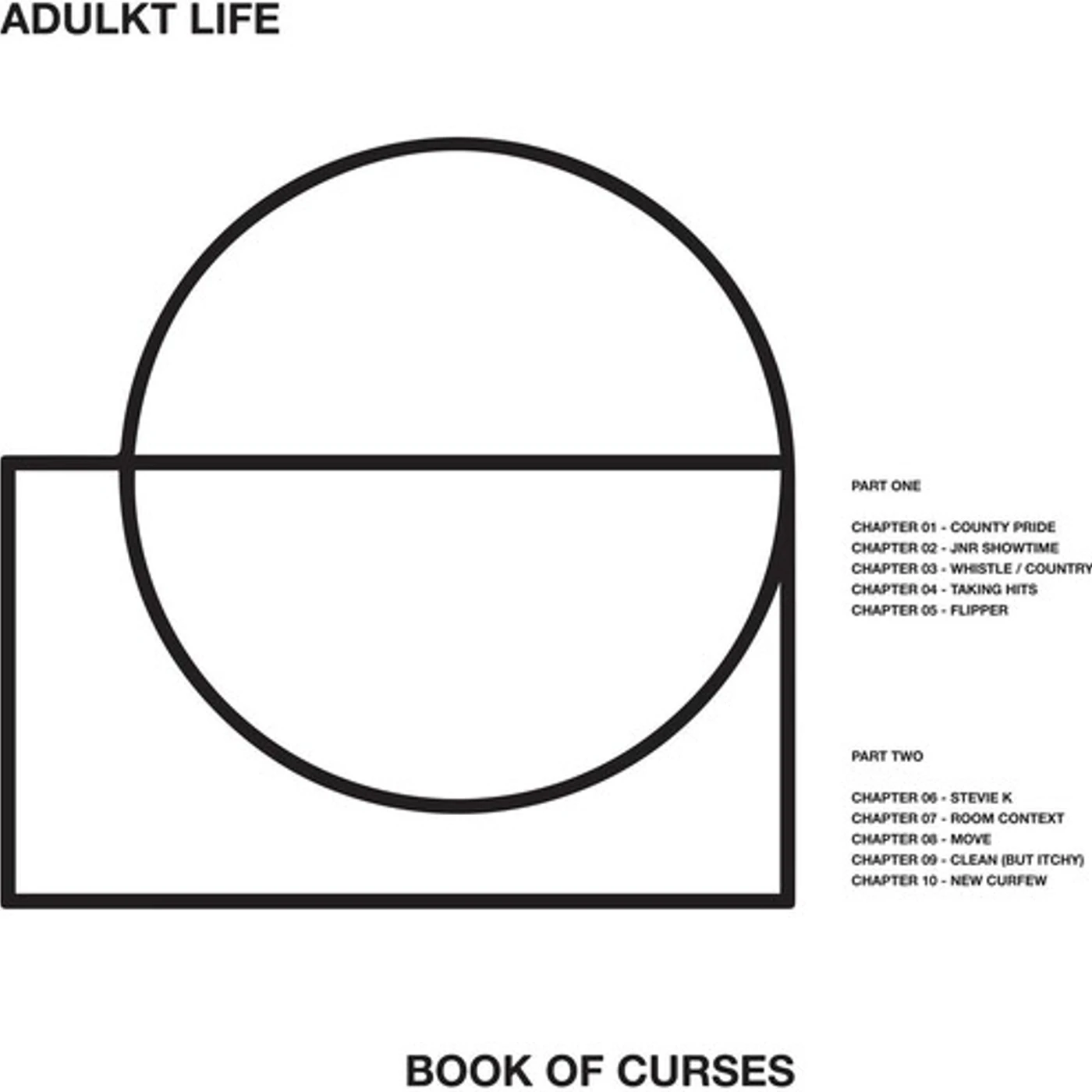 Adulkt Life Book Of Curses Vinyl Record