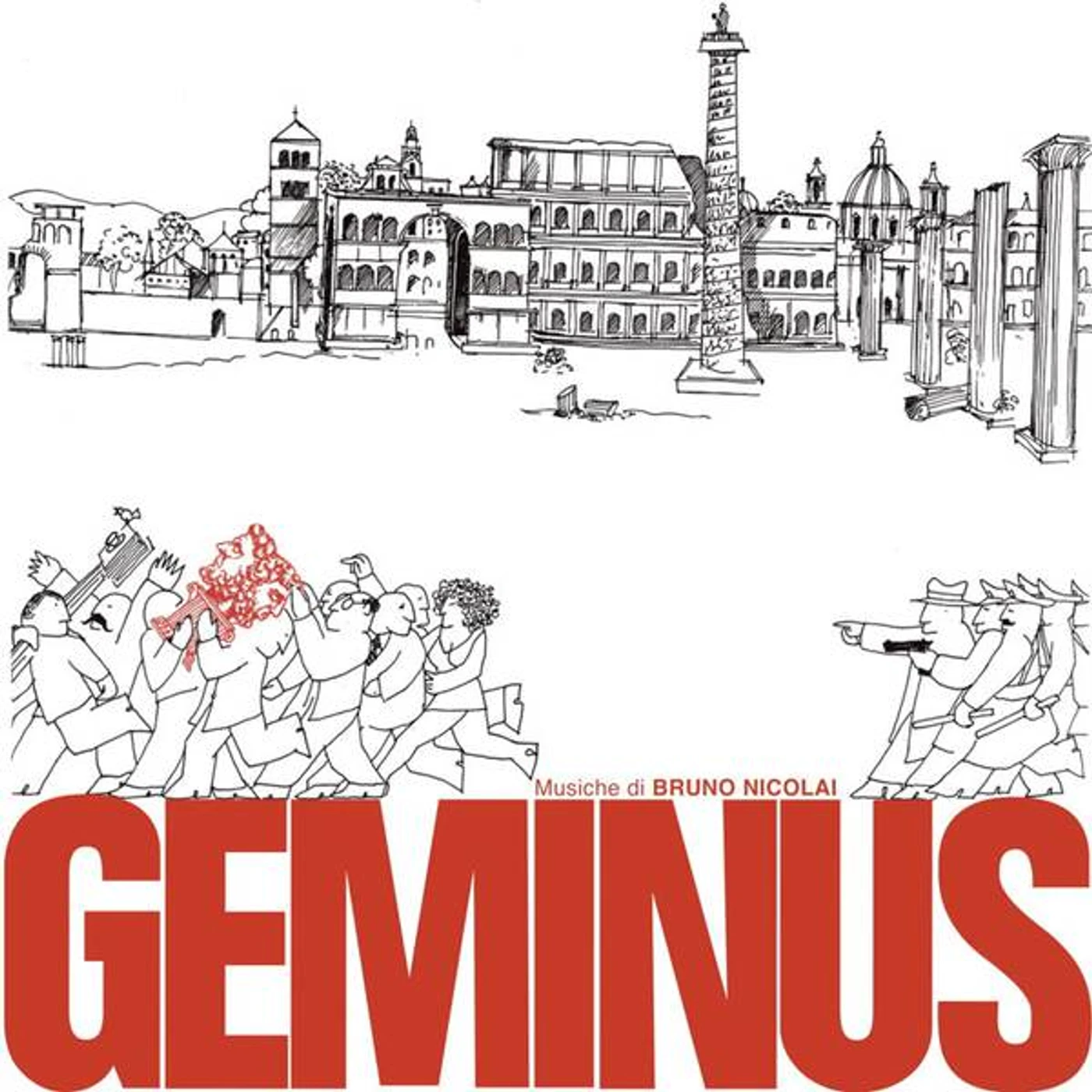 Bruno Nicolai GEMINUS / Original Soundtrack Vinyl Record