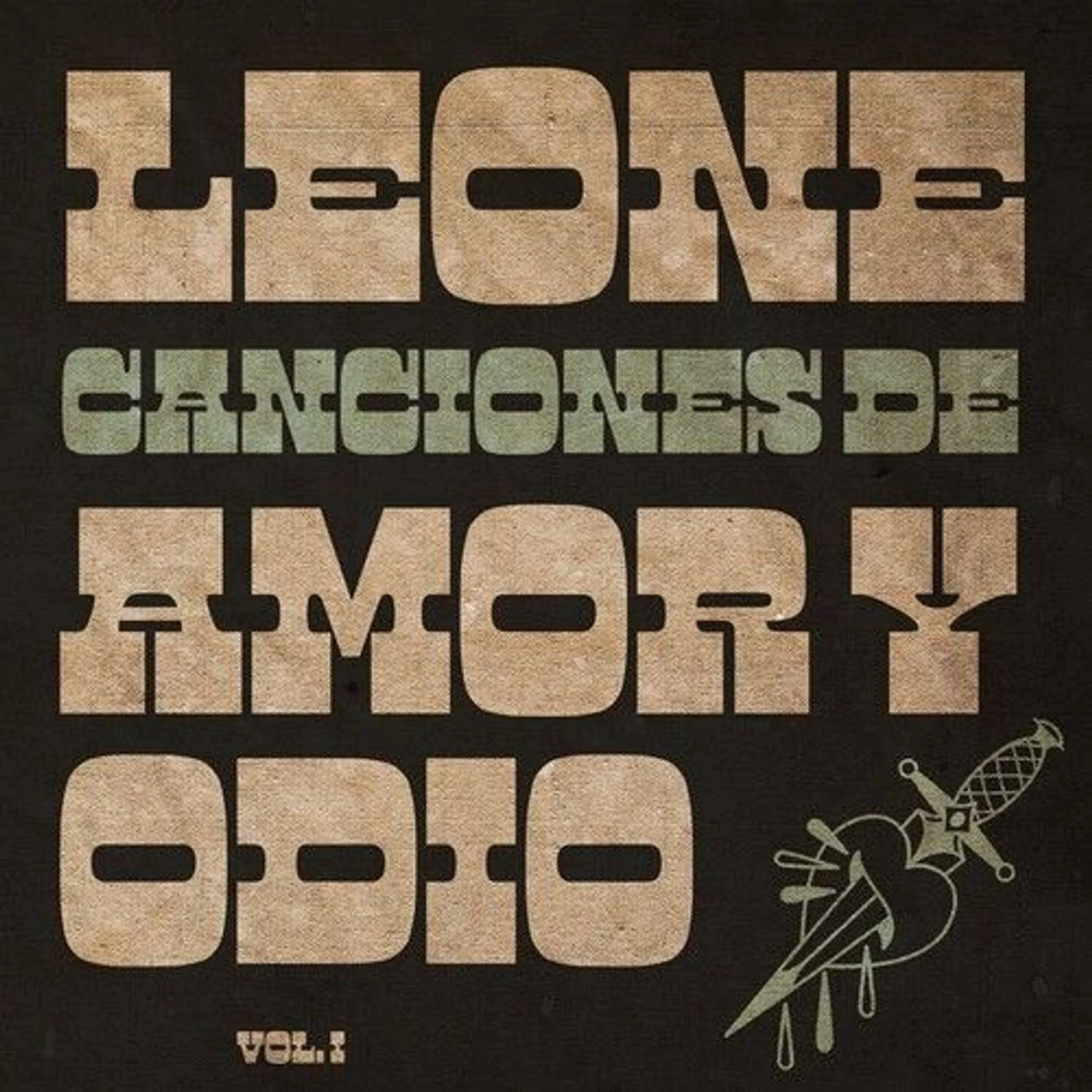 Leone CANCIONES DE AMOR Y ODIO VOL 1 Vinyl Record
