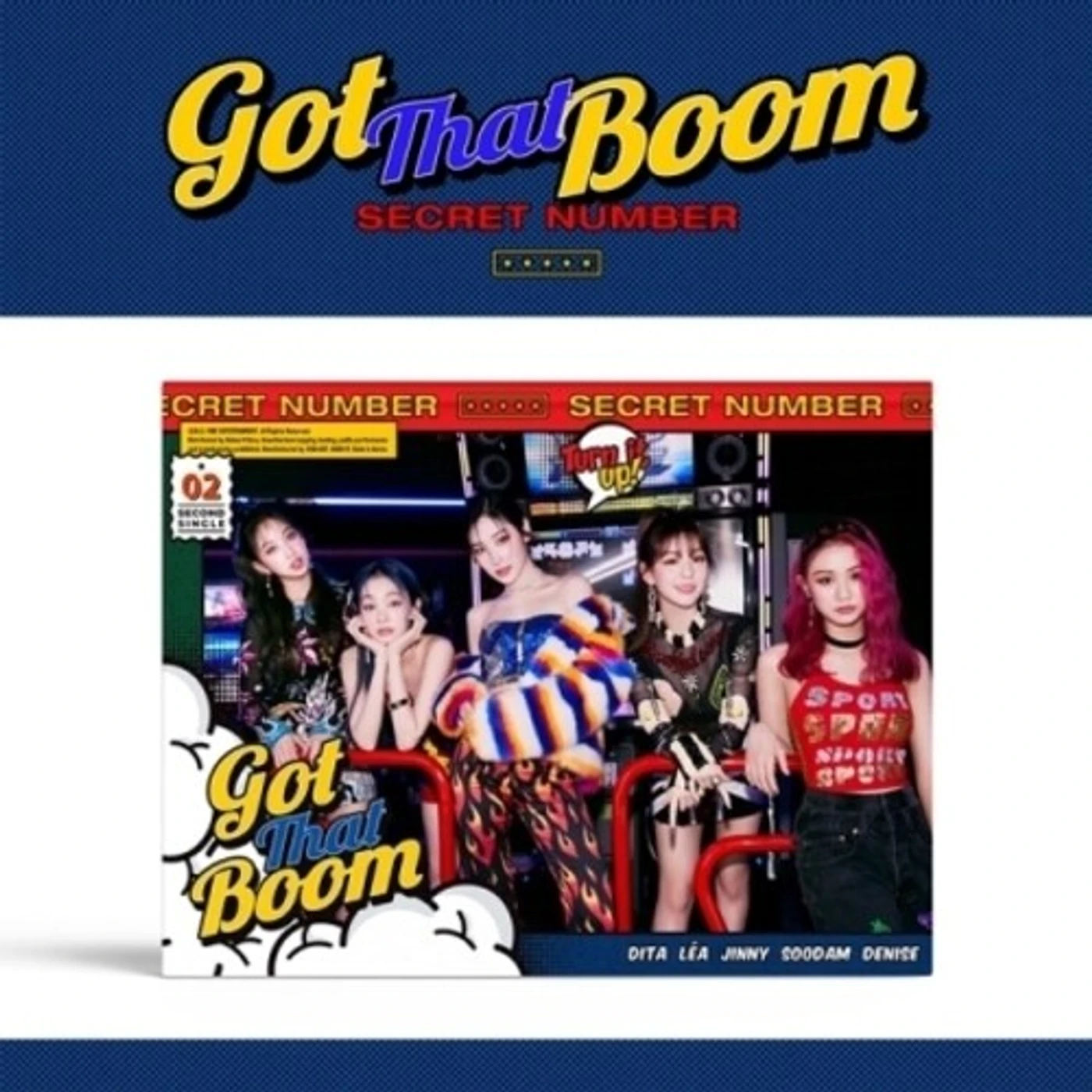 SECRET NUMBER GOT THAT BOOM CD