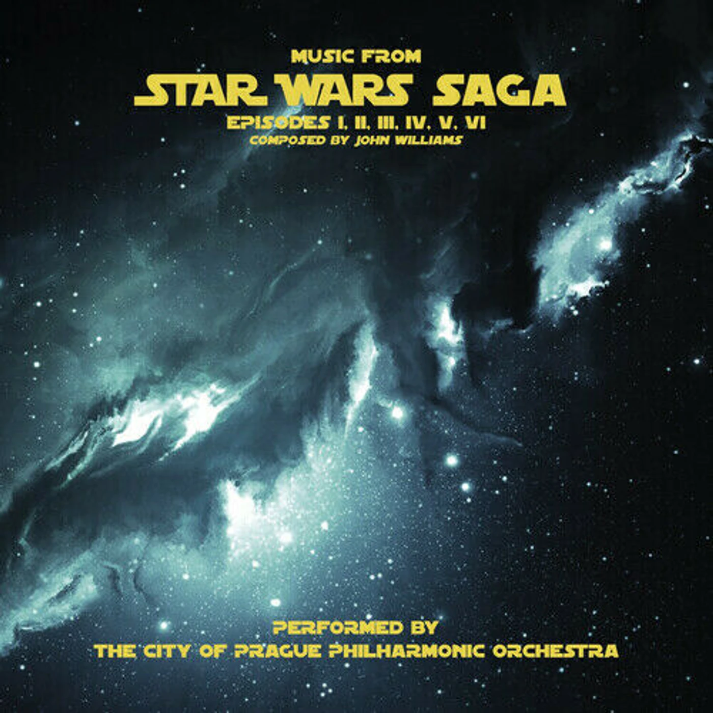 The City of Prague Philharmonic Orchestra MUSIC FROM STAR WARS SAGA (GREY VINYL) Vinyl Record