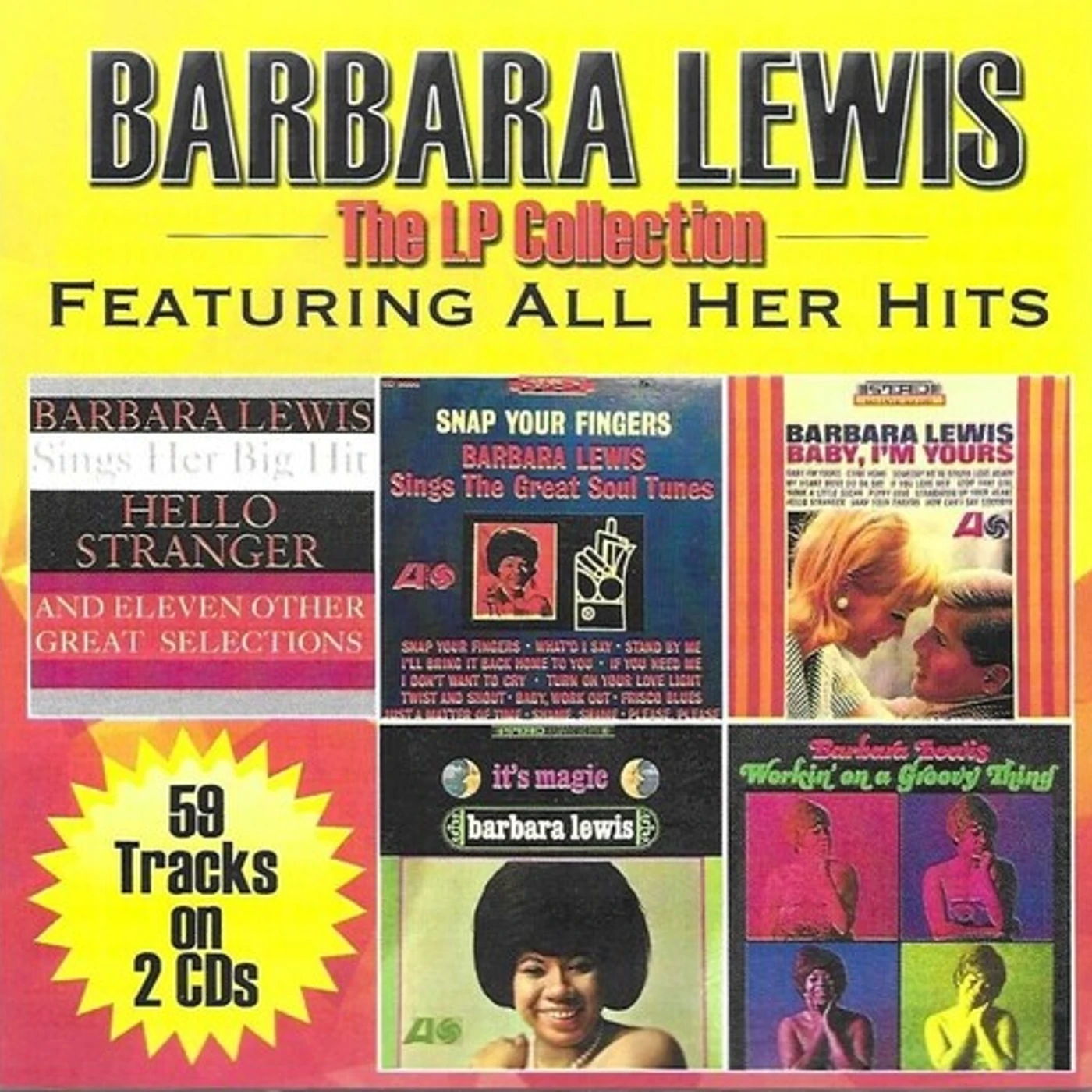 Barbara Lewis LP COLLECTION: FEATURING ALL HER HITS CD