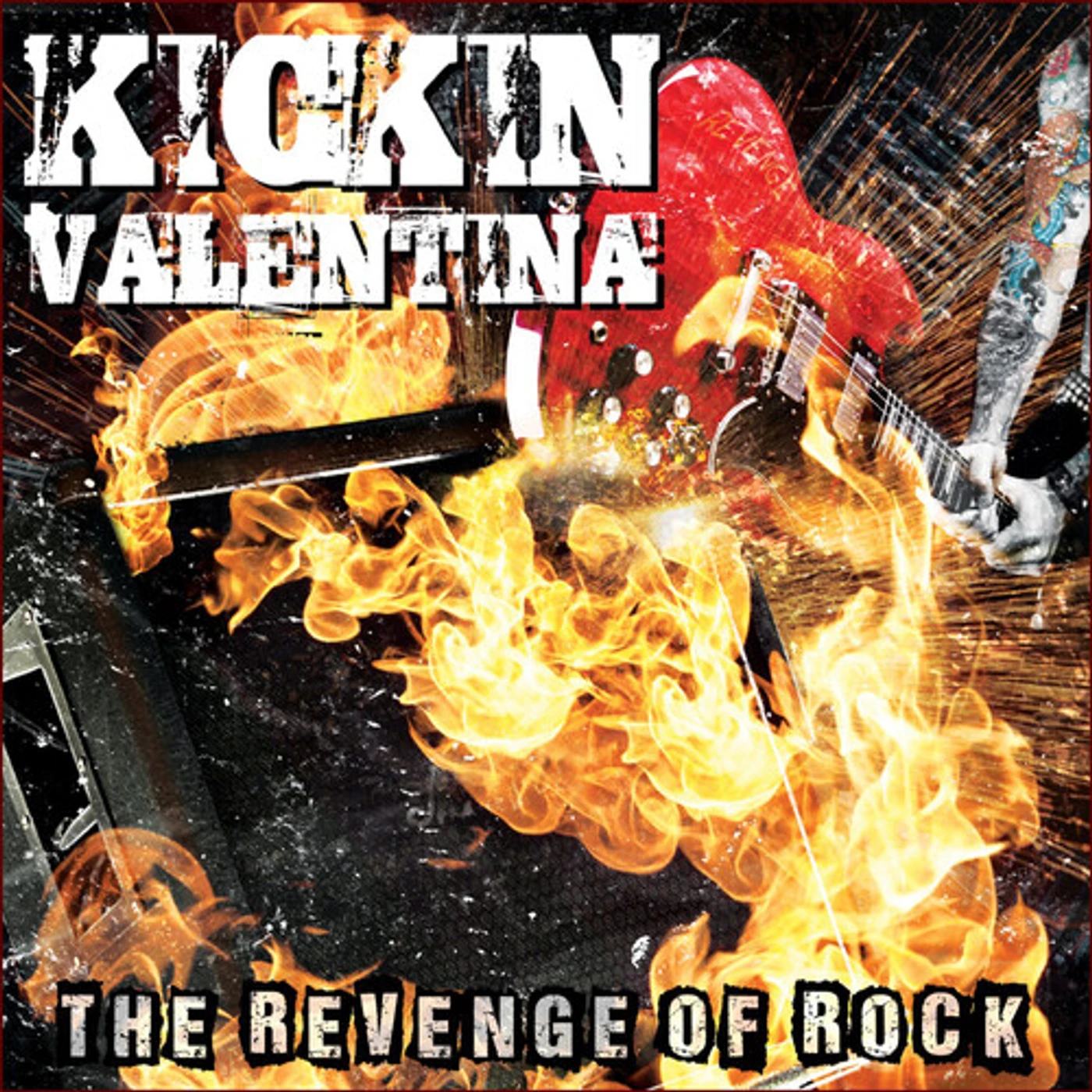 Kickin Valentina REVENGE OF ROCK CD