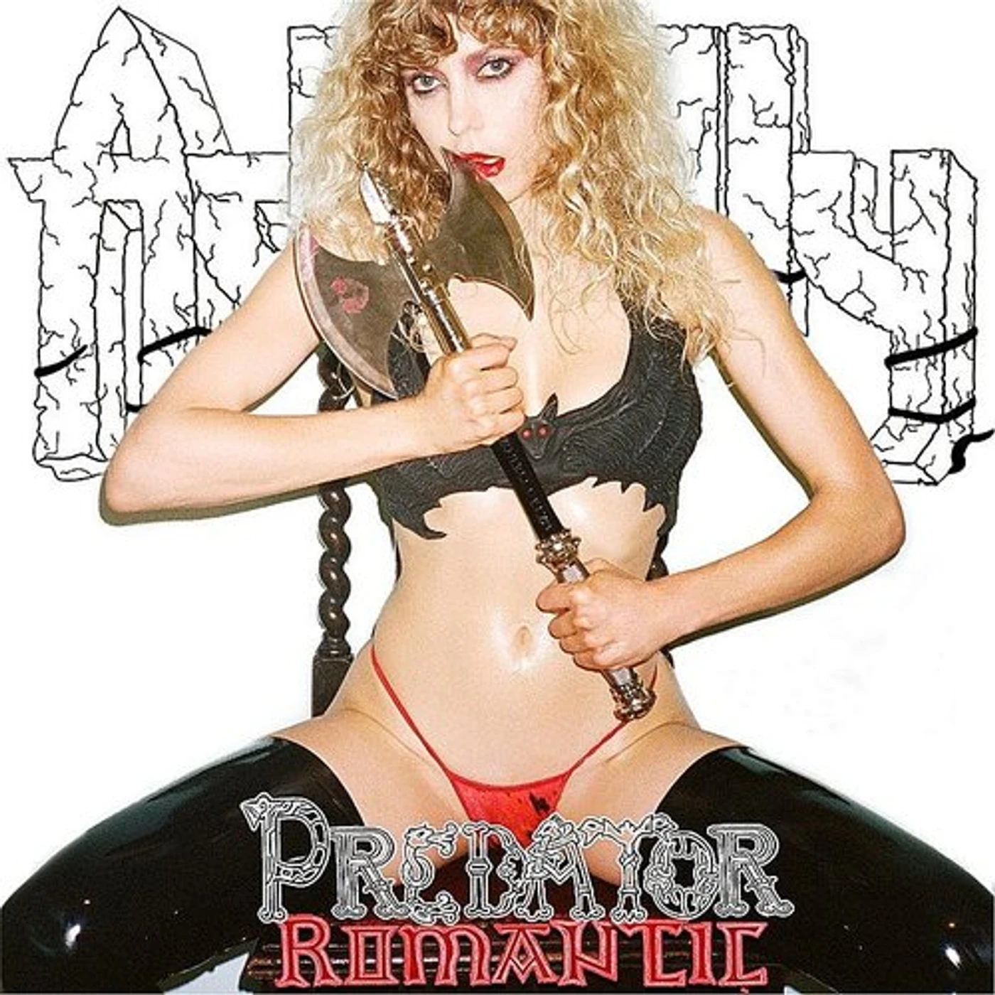 Actually PREDATOR ROMANTIC (WHITE VINYL W/ BLOOD SPLATTER) Vinyl Record