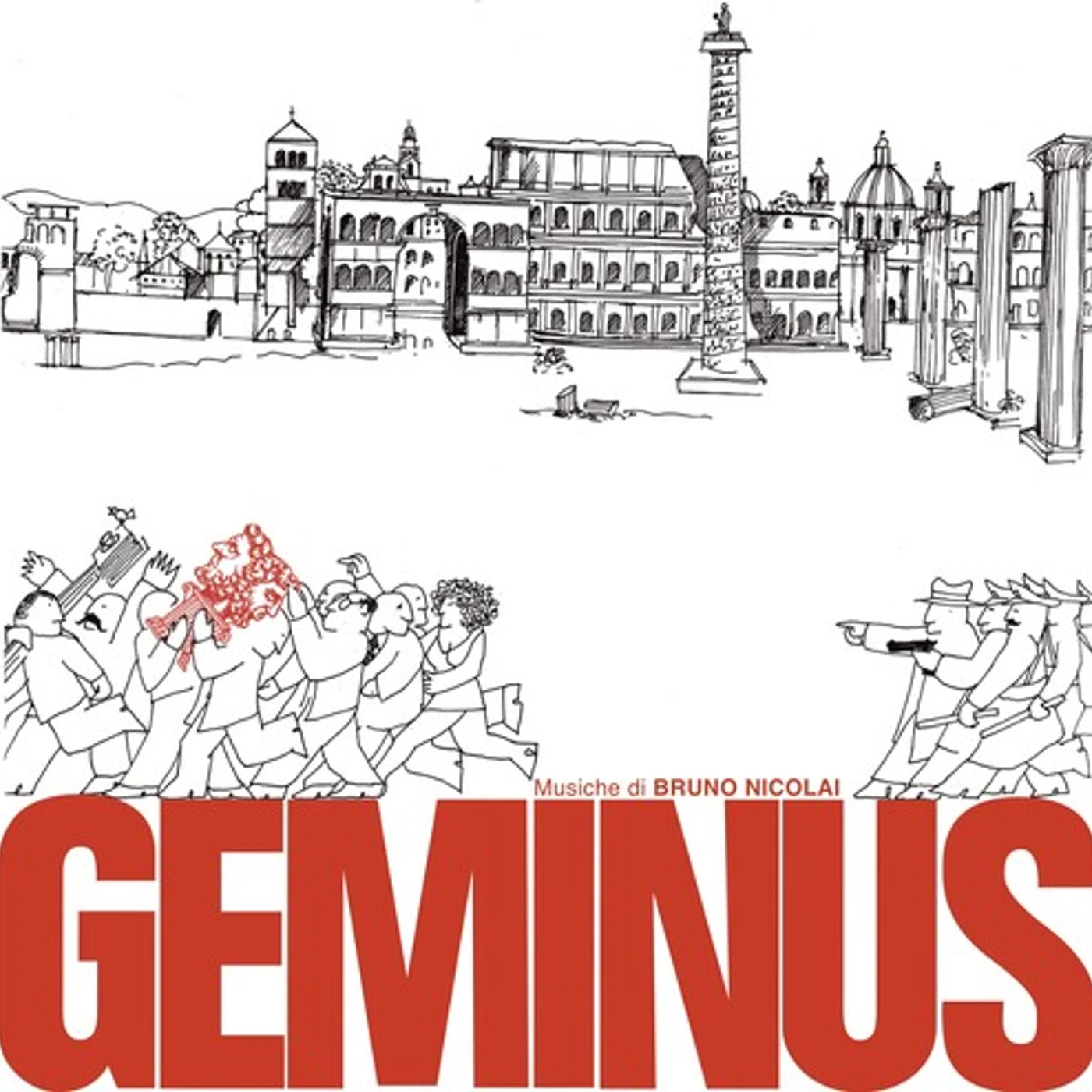 Bruno Nicolai GEMINUS / Original Soundtrack Vinyl Record