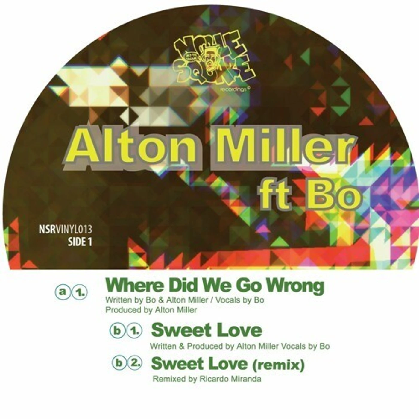 Alton Miller WHERE DID WE GO WRONG Vinyl Record