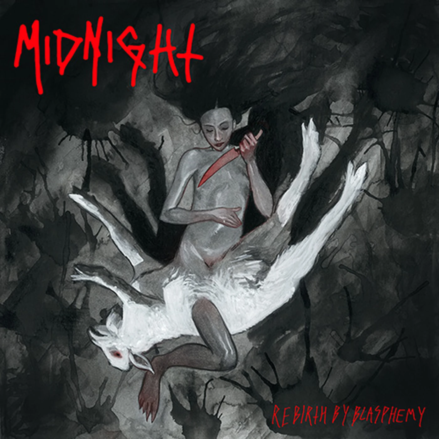 Midnight Rebirth by Blasphemy Vinyl Record