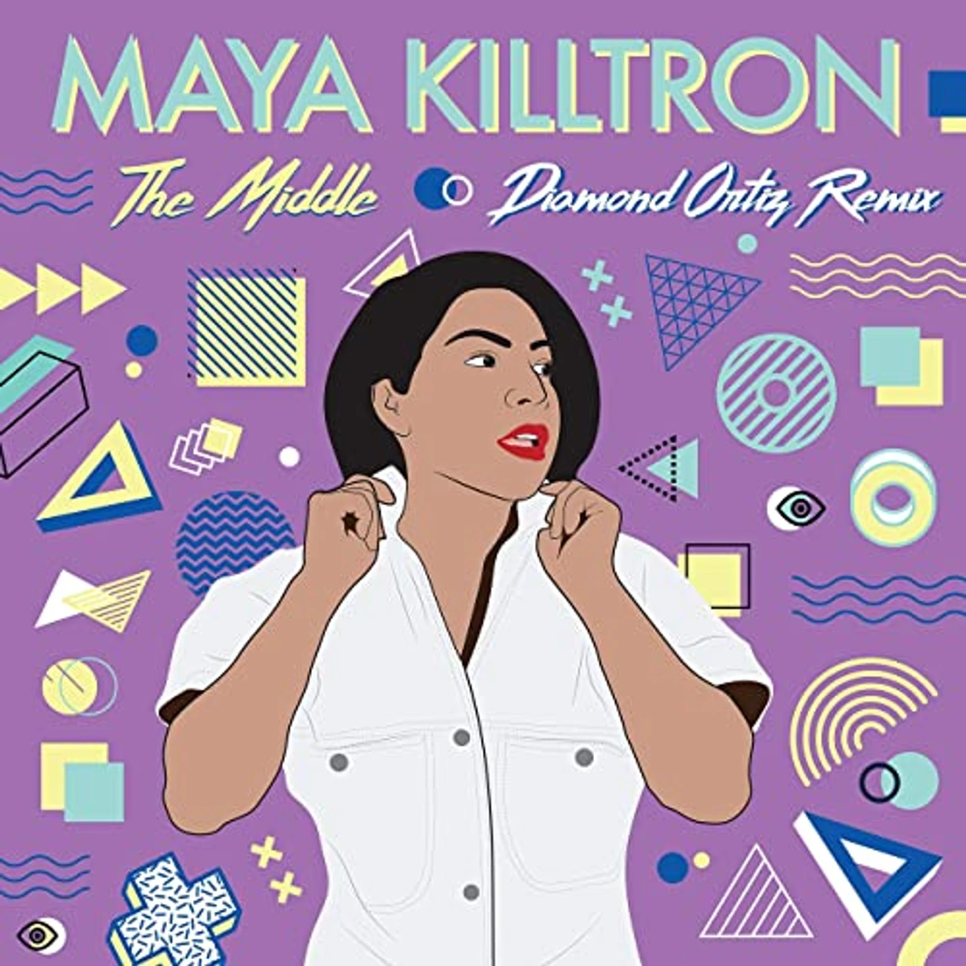 Maya Killtron MIDDLE (DIAMOND ORTIZ REMIX) Vinyl Record