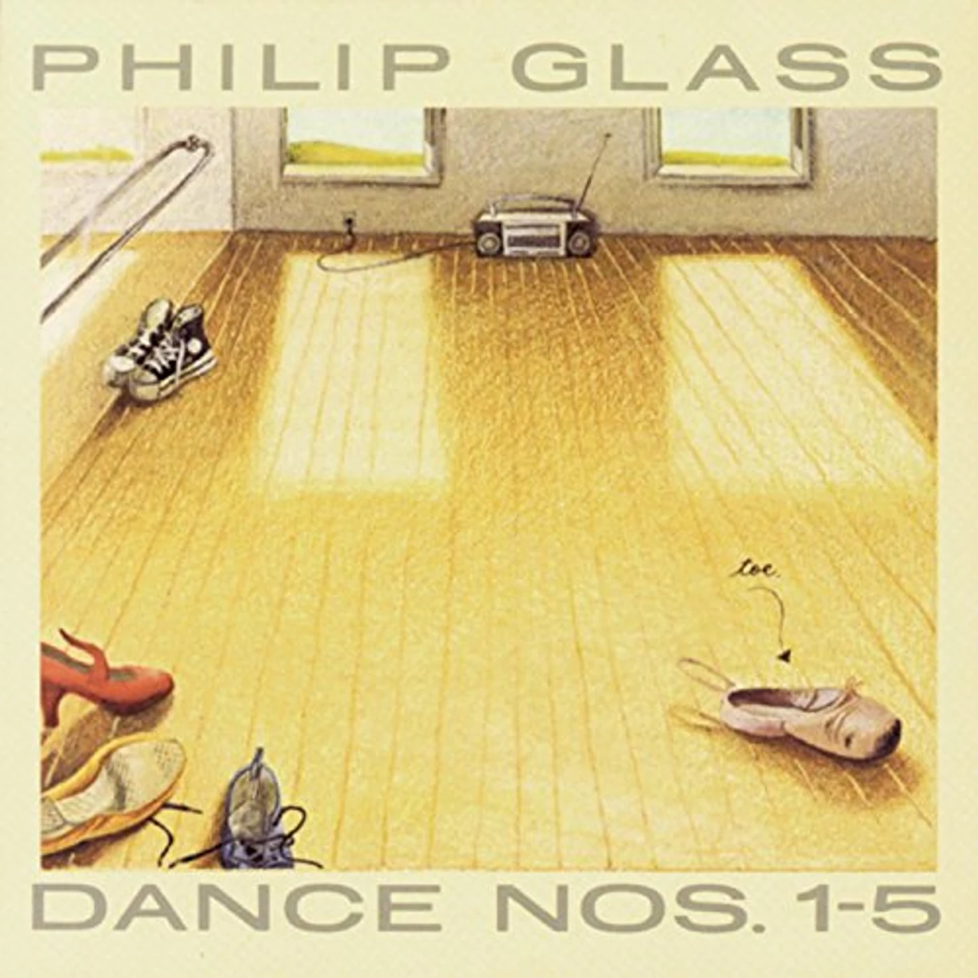 Philip Glass DANCE NOS. 1-5 (3LP/180G/DELUXE/PBC JACKET) Vinyl Record