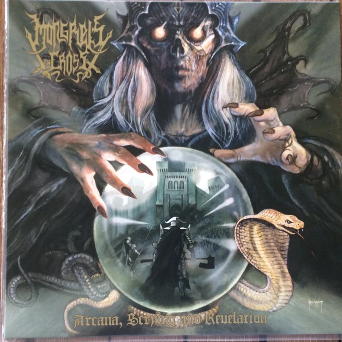 Mongrel's Cross ARCANA SCRYING AND REVELATION Vinyl Record