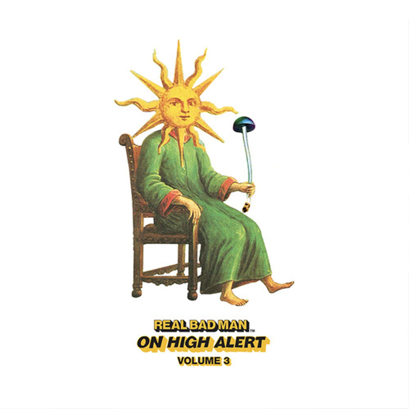 Real Bad Man ON HIGH ALERT 3 Vinyl Record